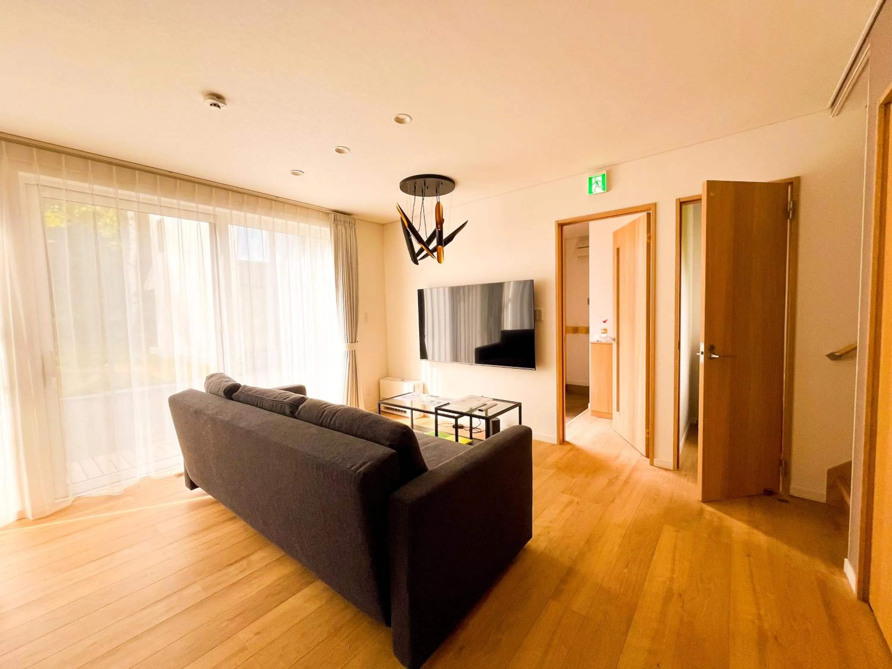 Living room in Niseko White Villas YUNOSATO