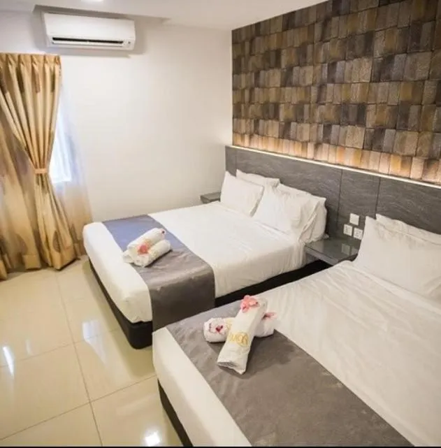 Bed in Garden 96 inn