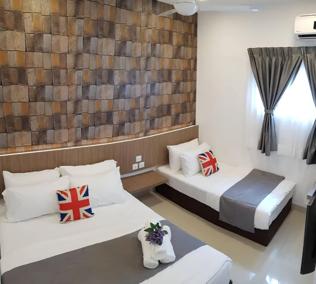 Bed in Garden 96 inn