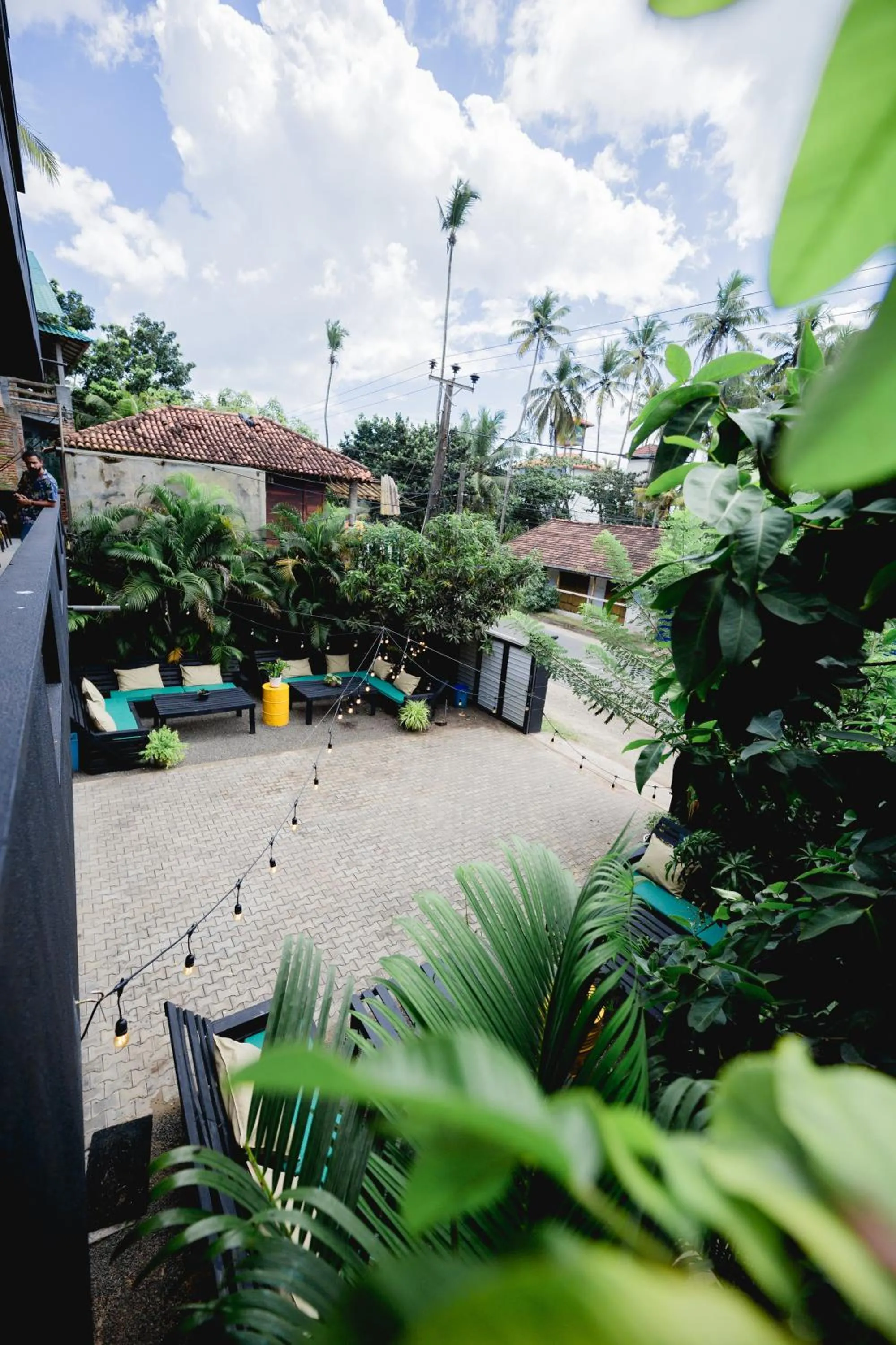 Garden in Sugar Hostel Weligama - Coliving & Coworking