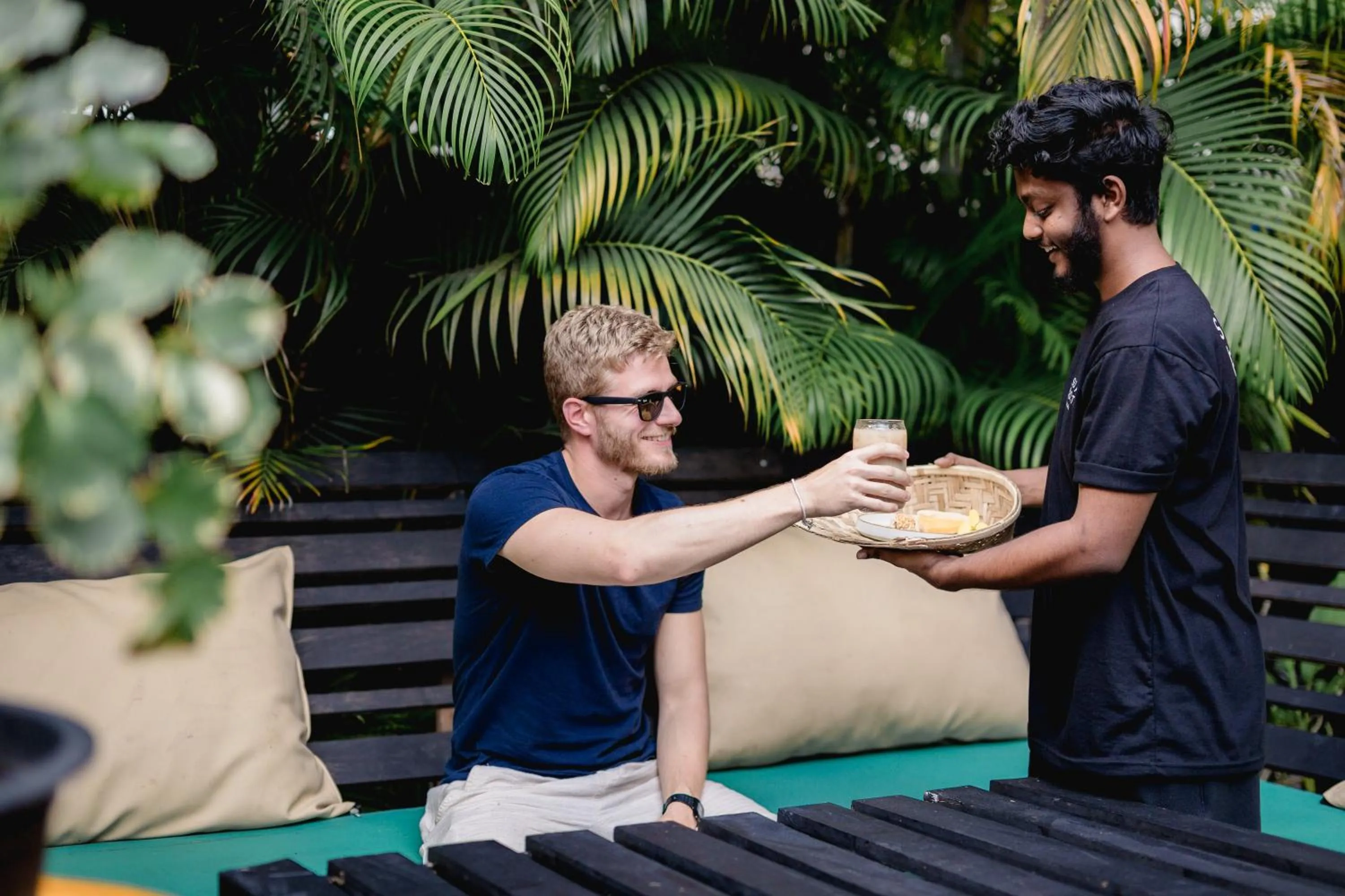 Restaurant/places to eat in Sugar Hostel Weligama - Coliving & Coworking