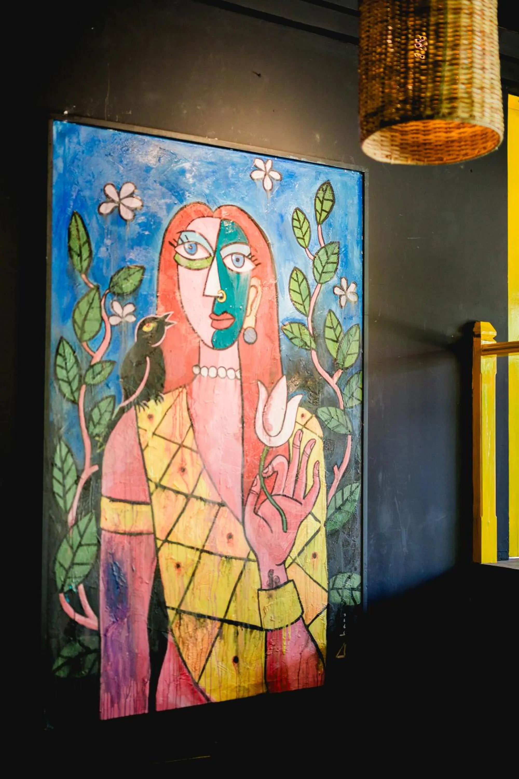 Decorative detail in Sugar Hostel Weligama - Coliving & Coworking