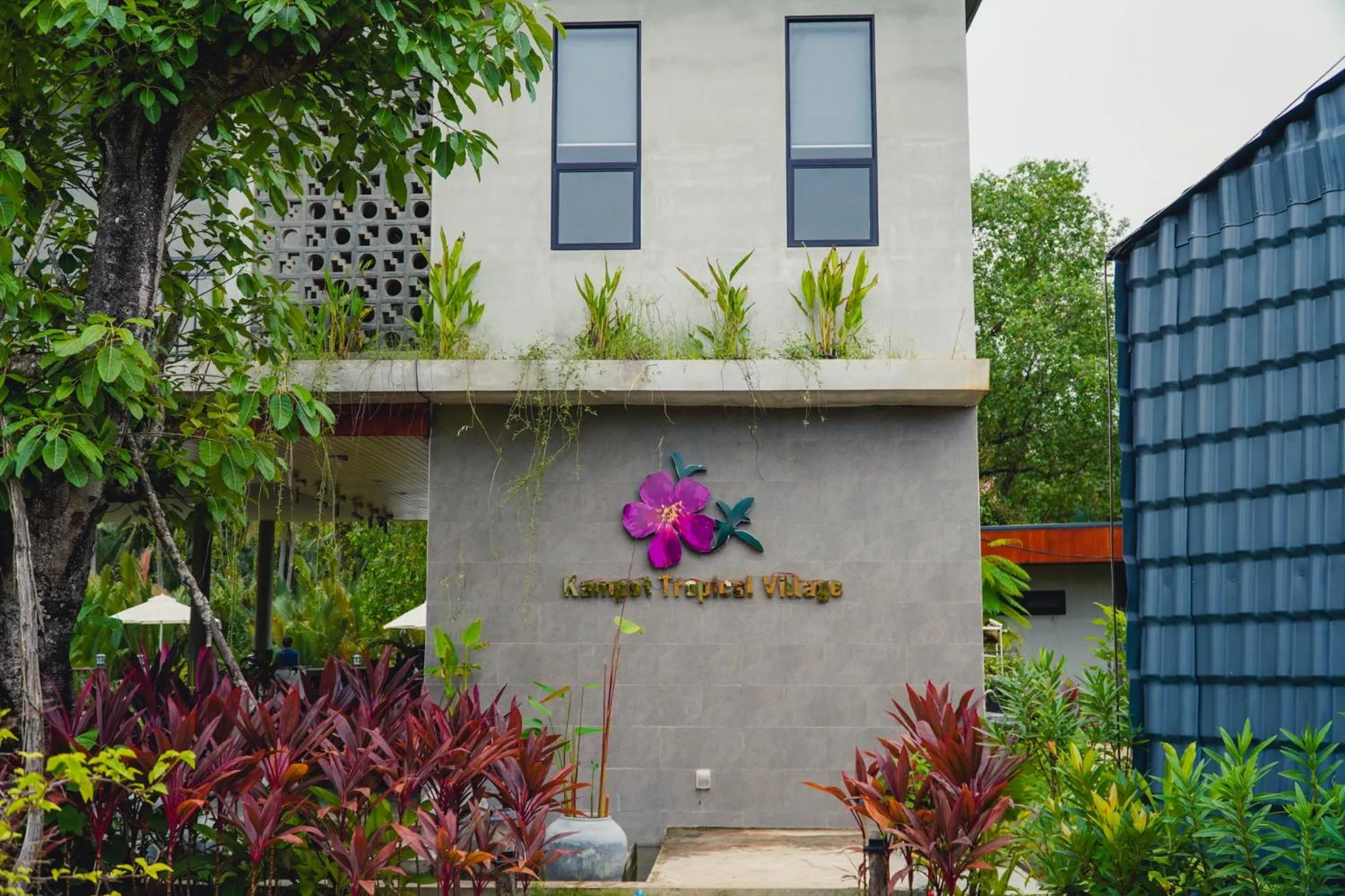 Property building in Kampot Tropical Village