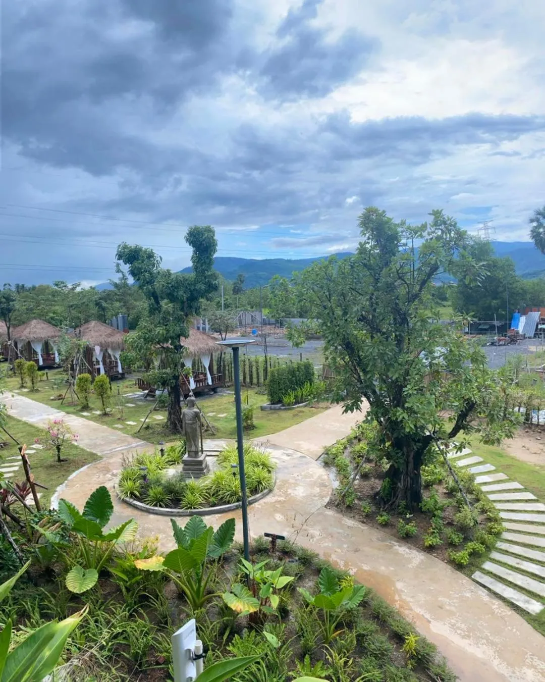 Mountain view in Kampot Tropical Village