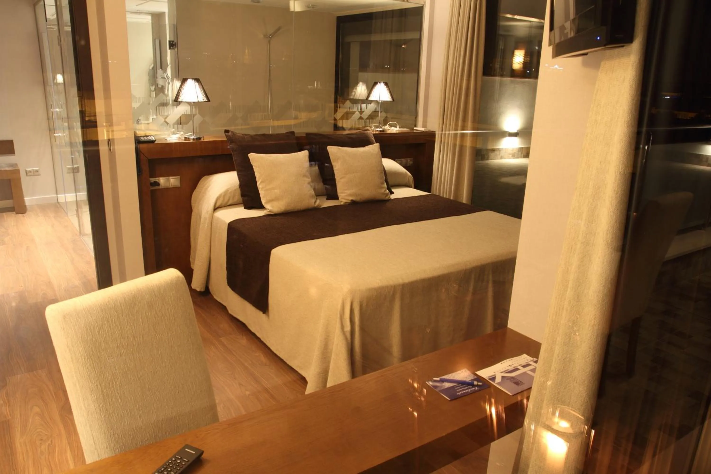 Bed in Hotel Don Paco