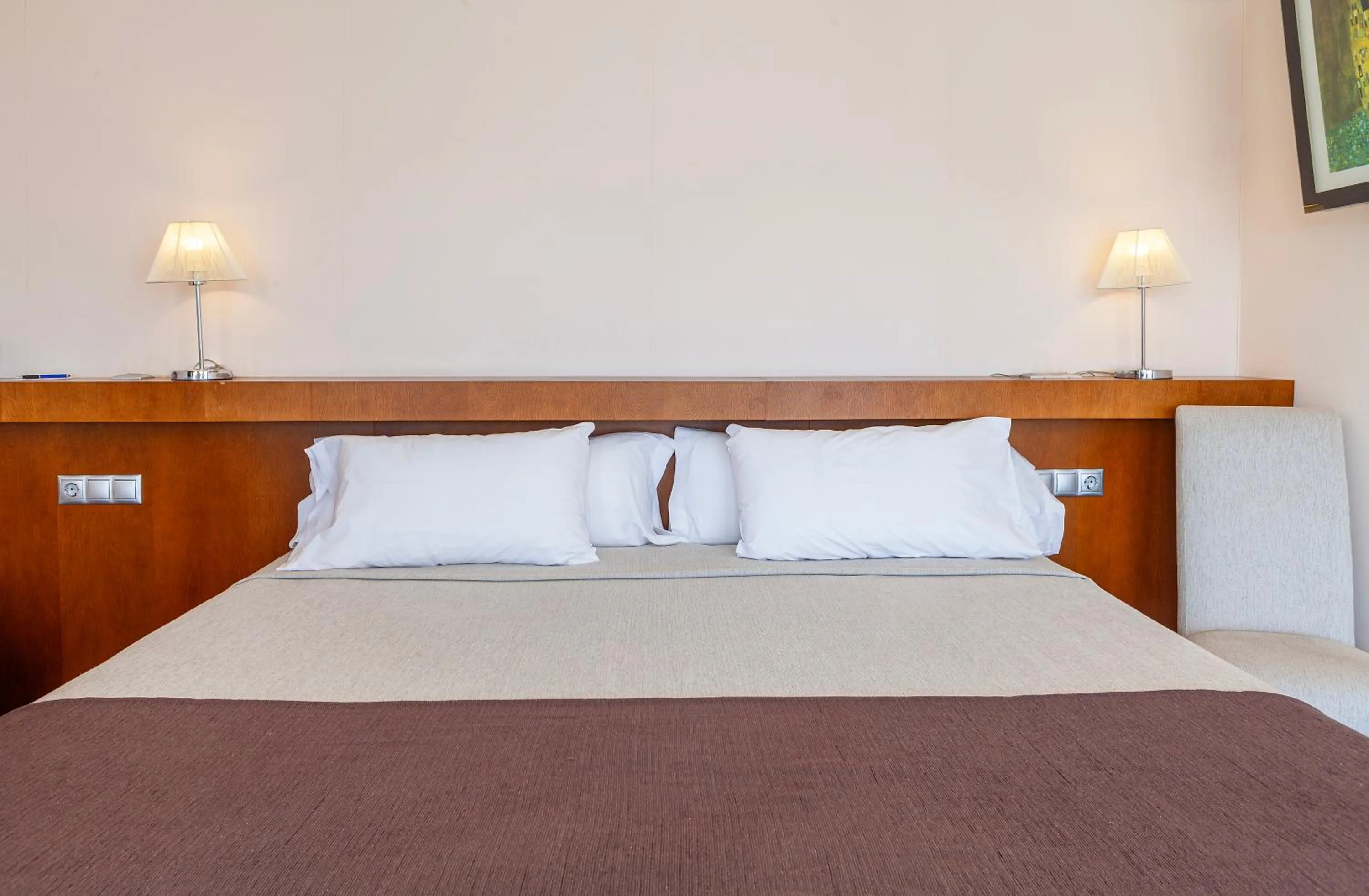 Bed in Hotel Don Paco