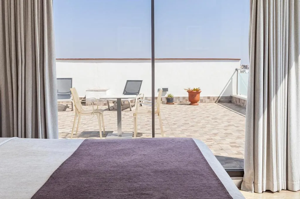 Bed in Hotel Don Paco