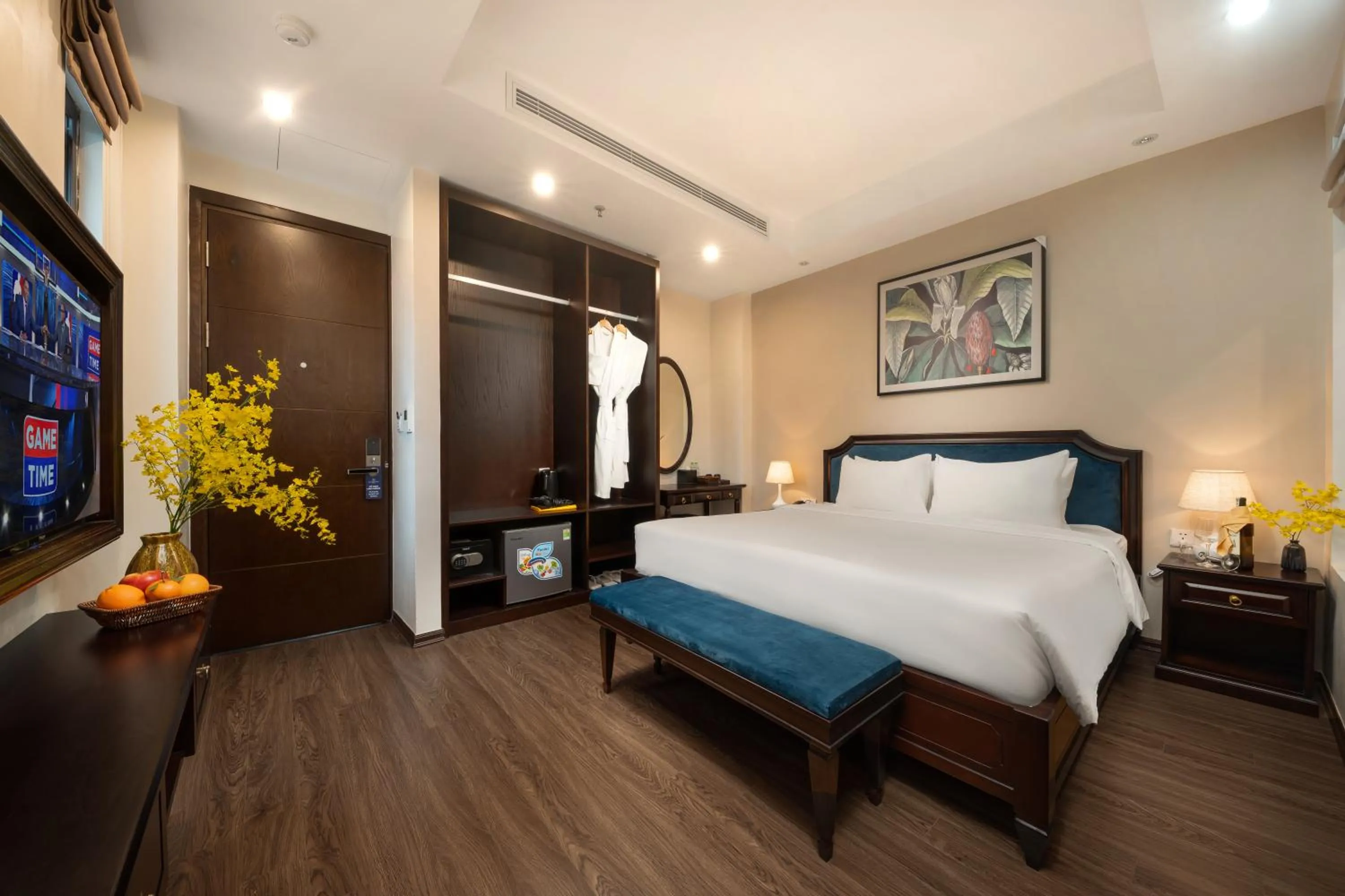 Bed in Hanoi Fiesta Grand Hotel and Spa