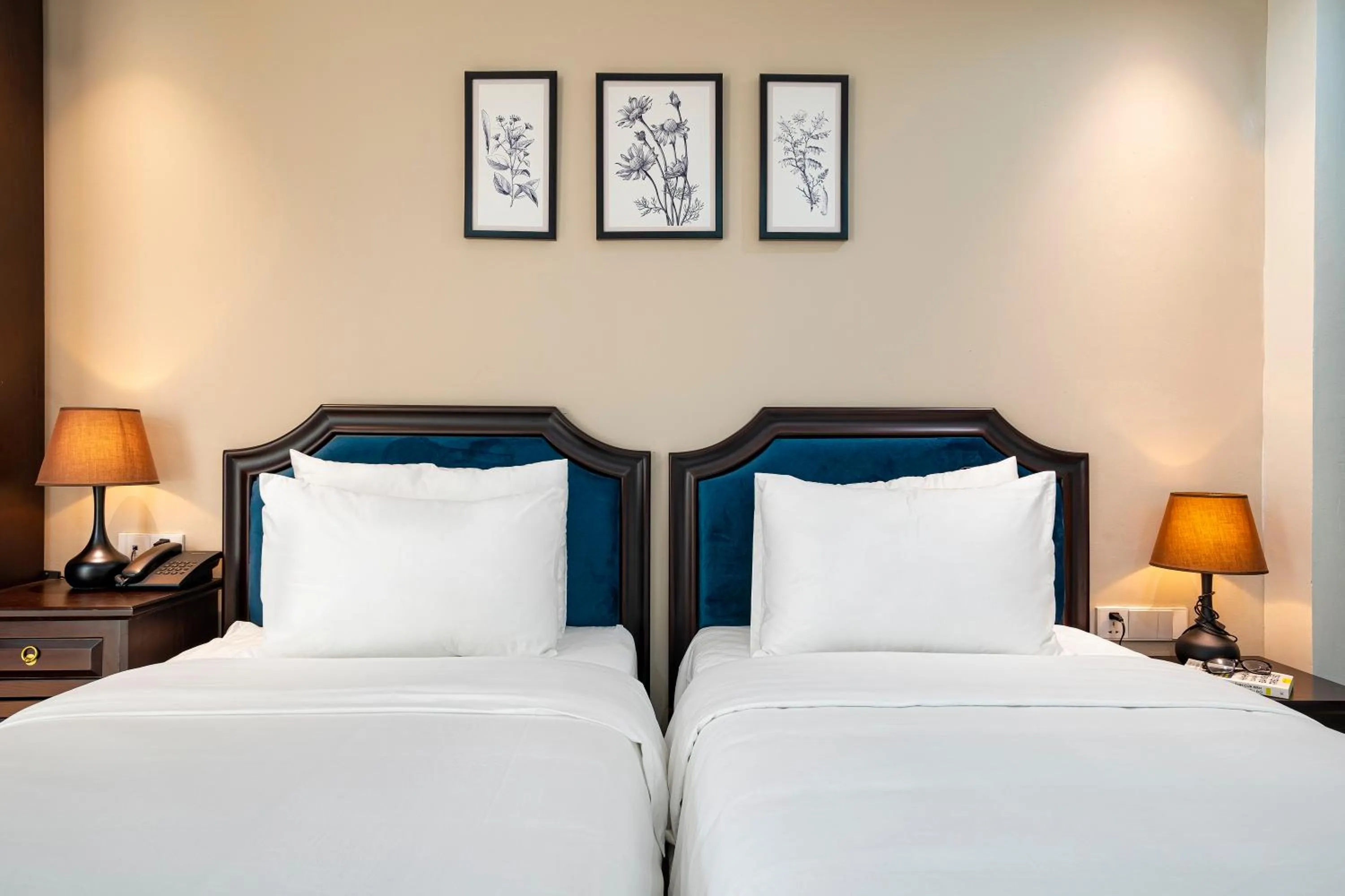 Bed in Hanoi Fiesta Grand Hotel and Spa