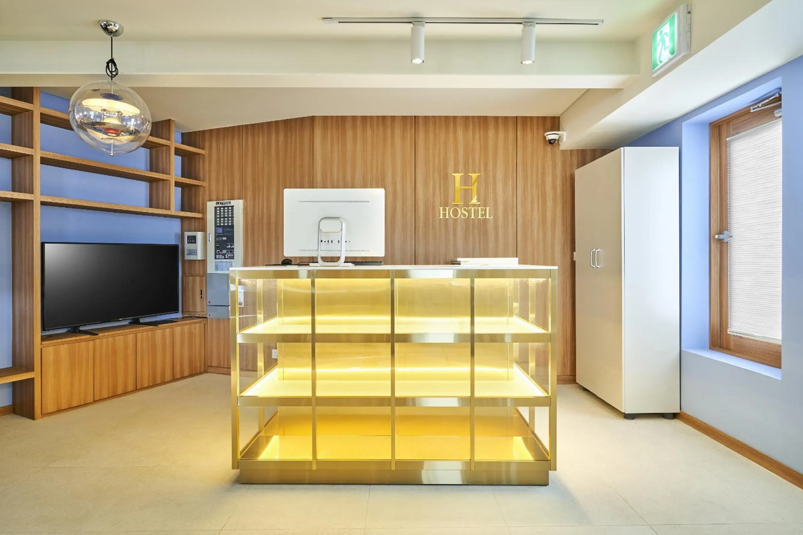 Lobby or reception in H HOSTEL Itaewon