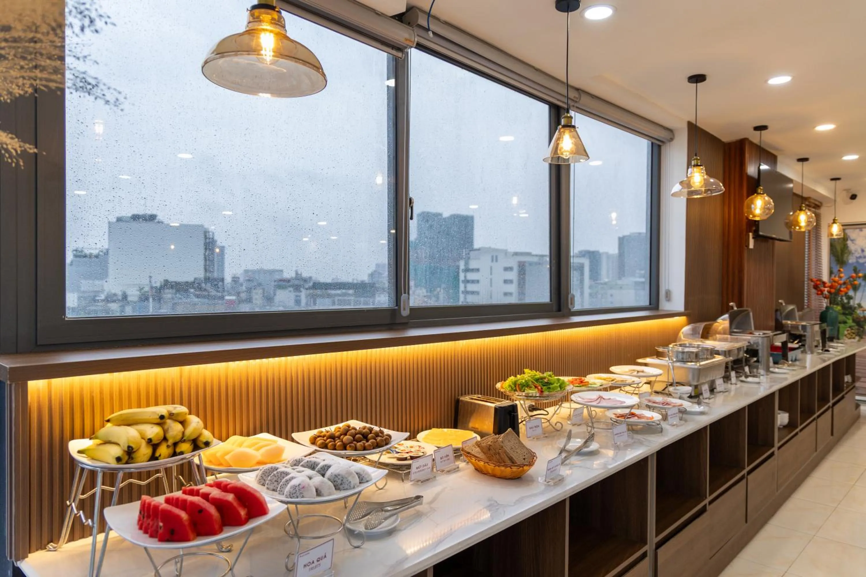 Breakfast in A25 Hotel - 55 Cách Mạng Tháng 8