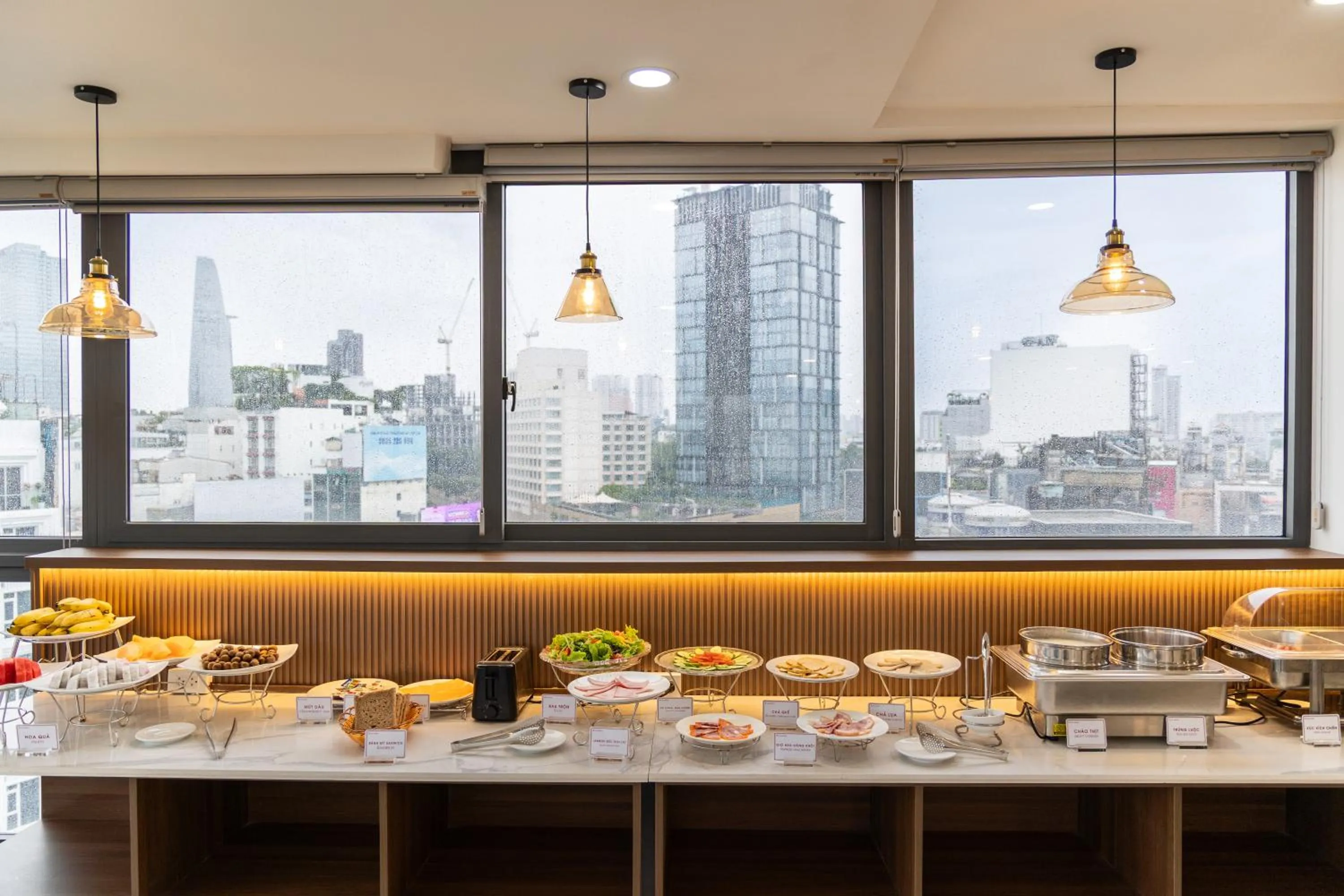 Breakfast in A25 Hotel - 55 Cách Mạng Tháng 8