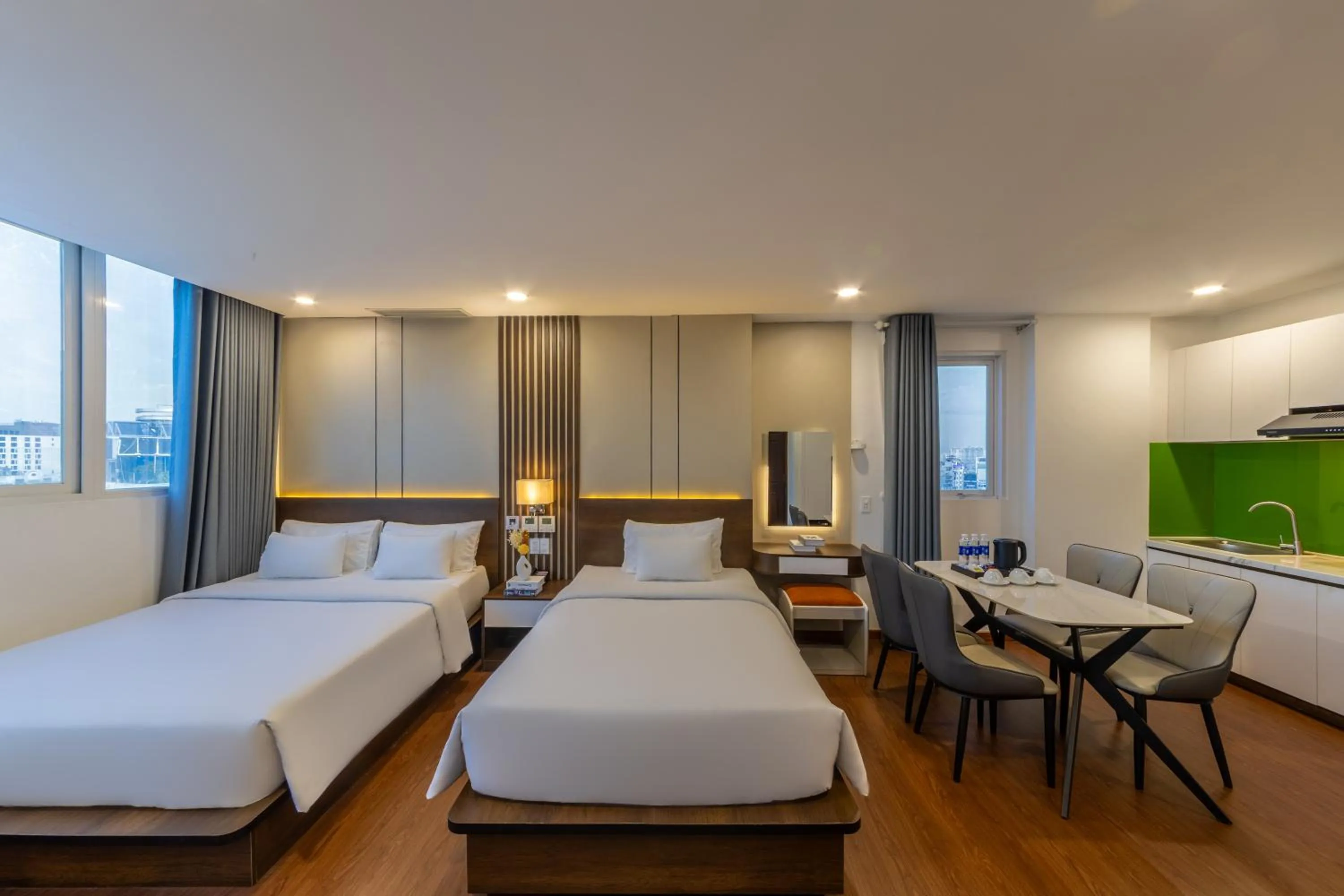 Bed in A25 Hotel - 55 Cách Mạng Tháng 8