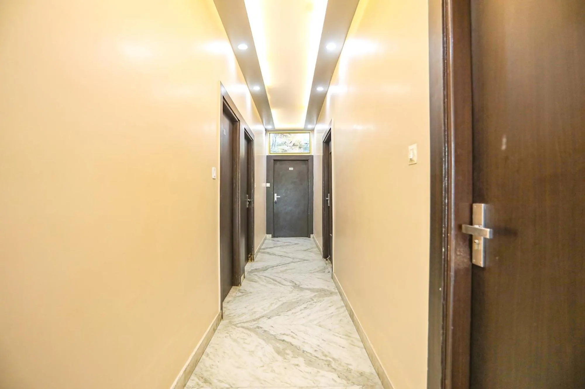 Lobby or reception in FabHotel Aaradhya Residency