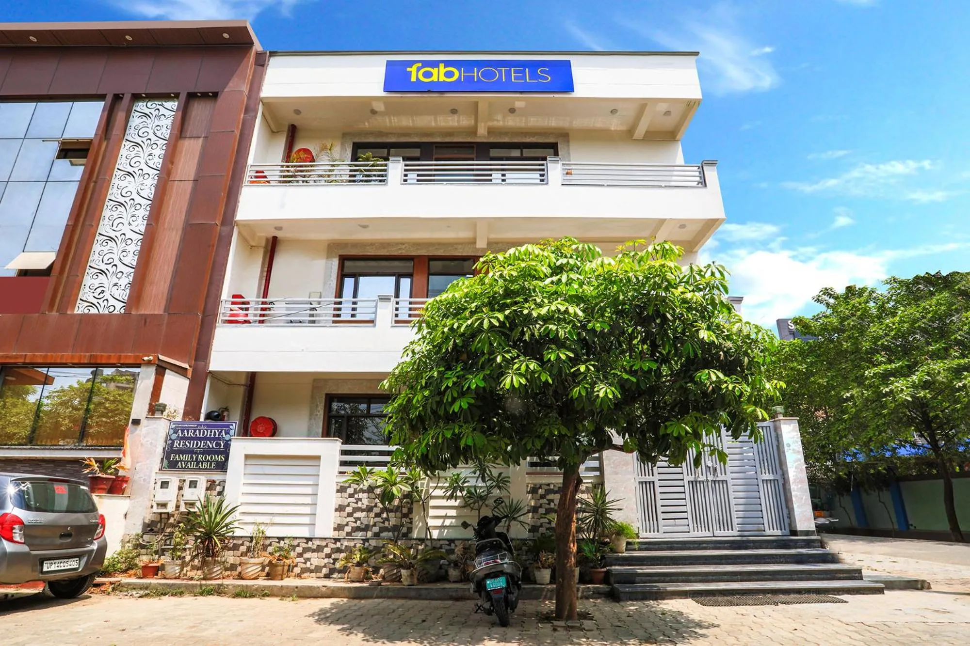 Property building in FabHotel Aaradhya Residency