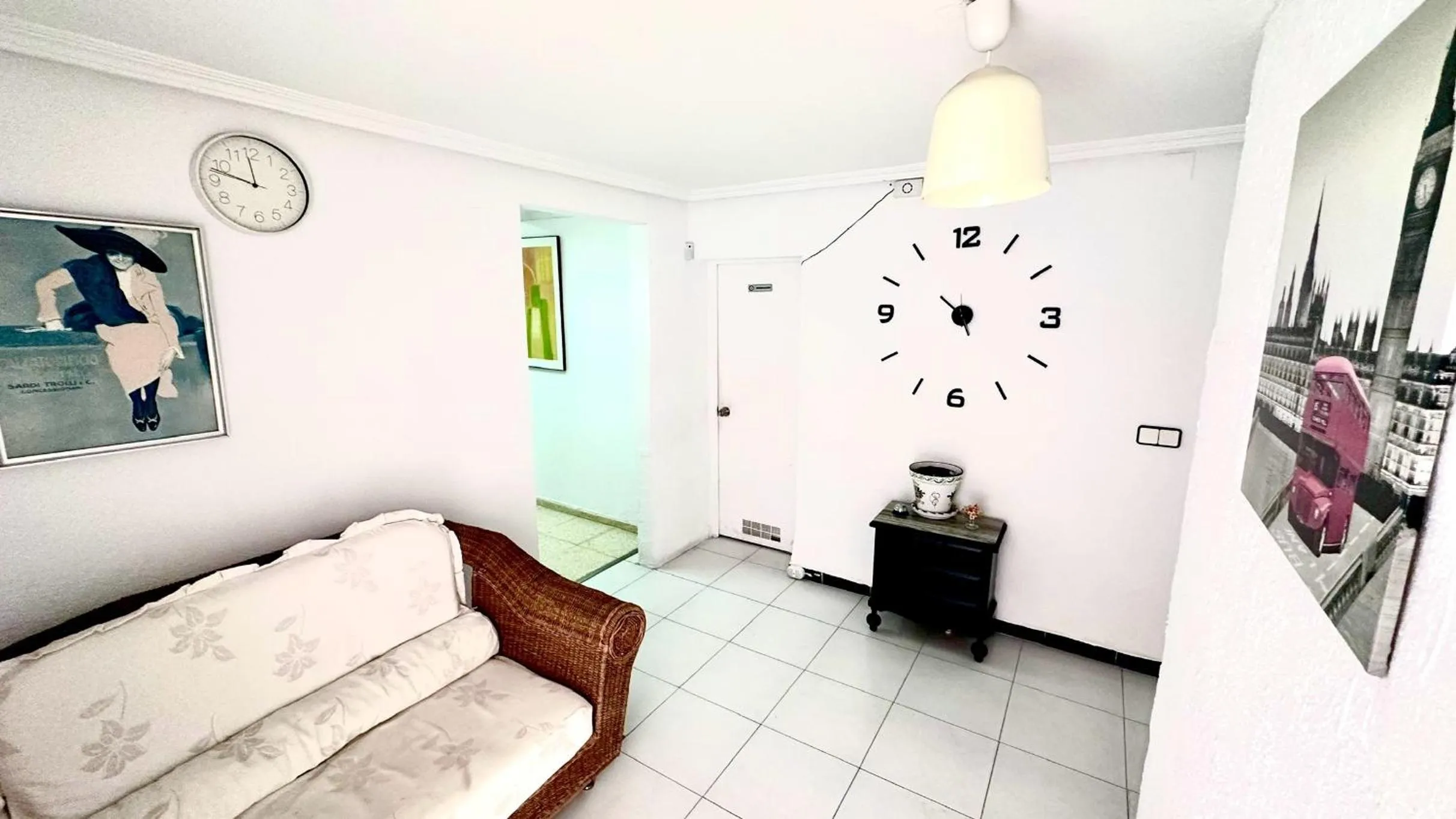 Seating area in Las habitaciones en Alicante