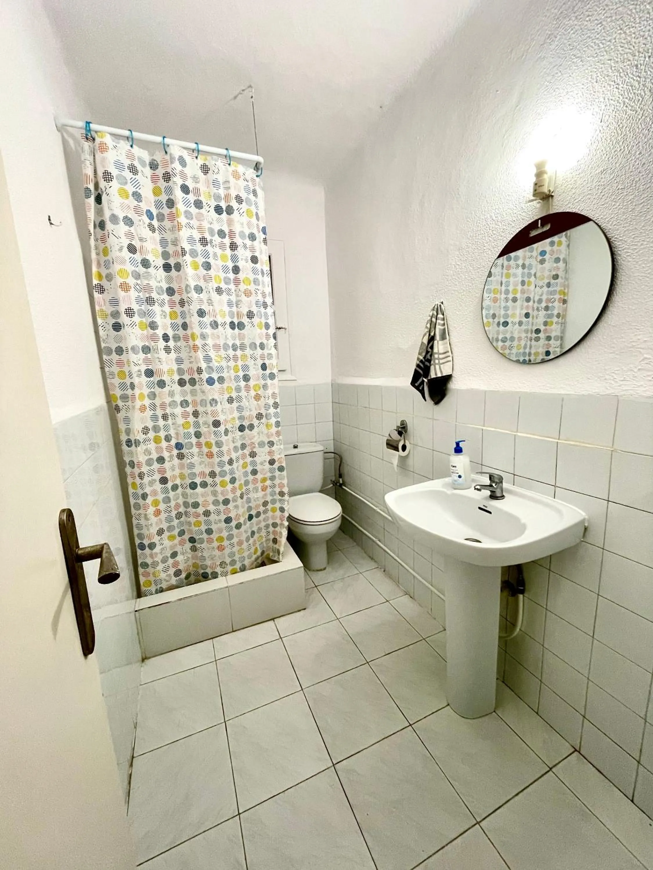 Shower in Las habitaciones en Alicante