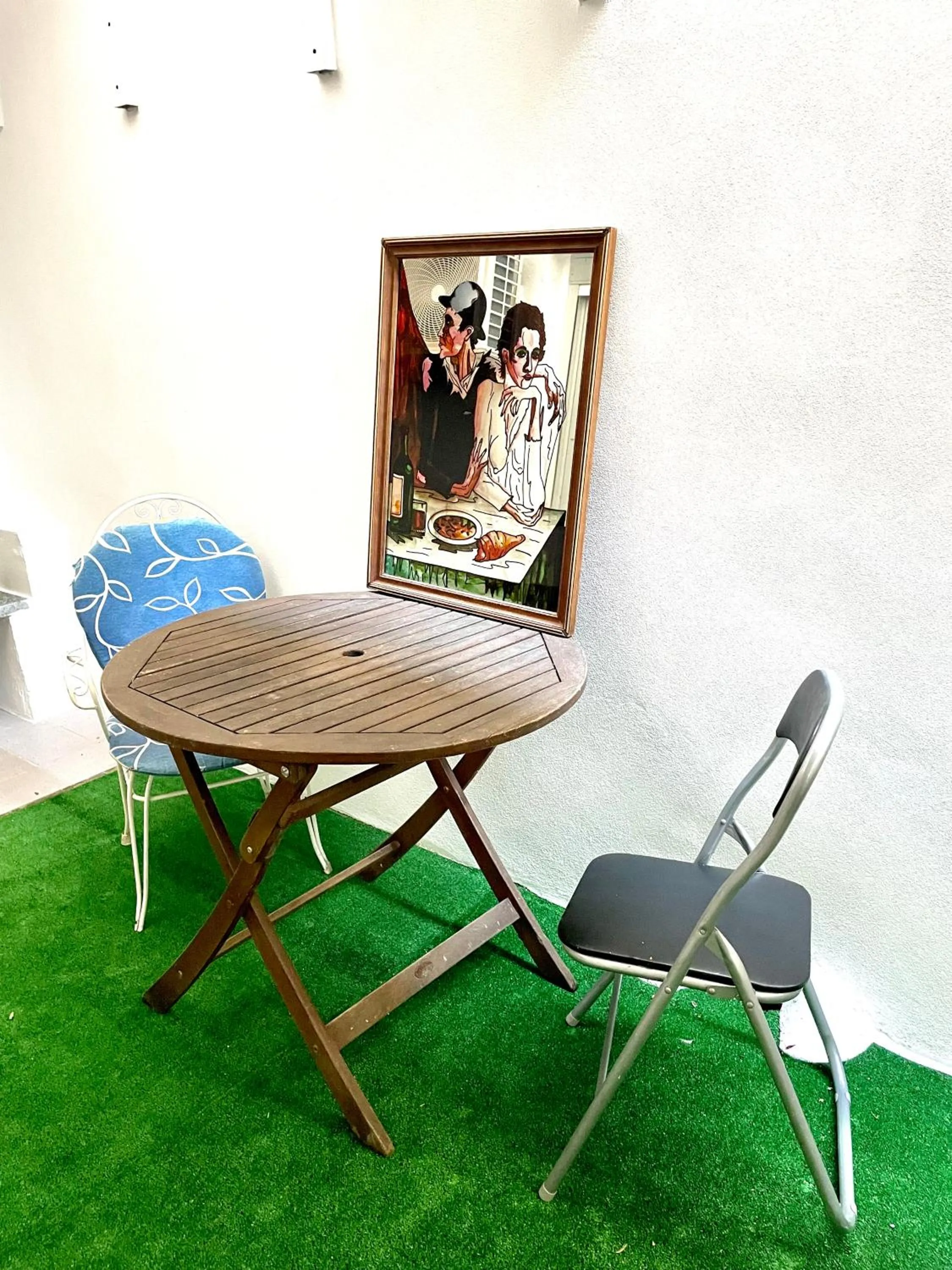 Patio in Las habitaciones en Alicante