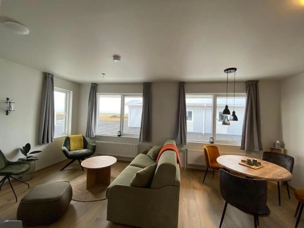 Living room in Stracta Apartments