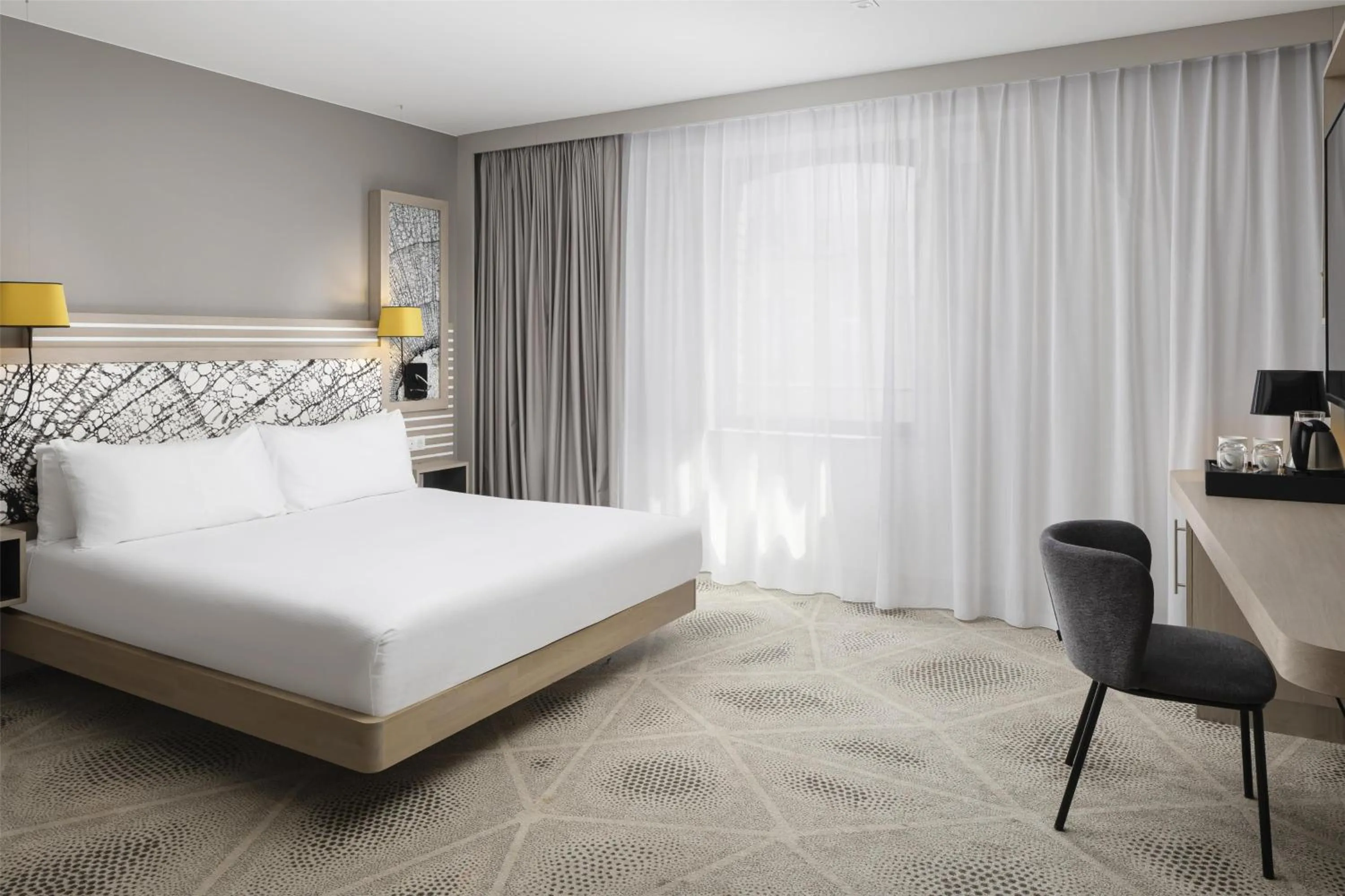 Bed in Hilton Garden Inn Paris La Villette
