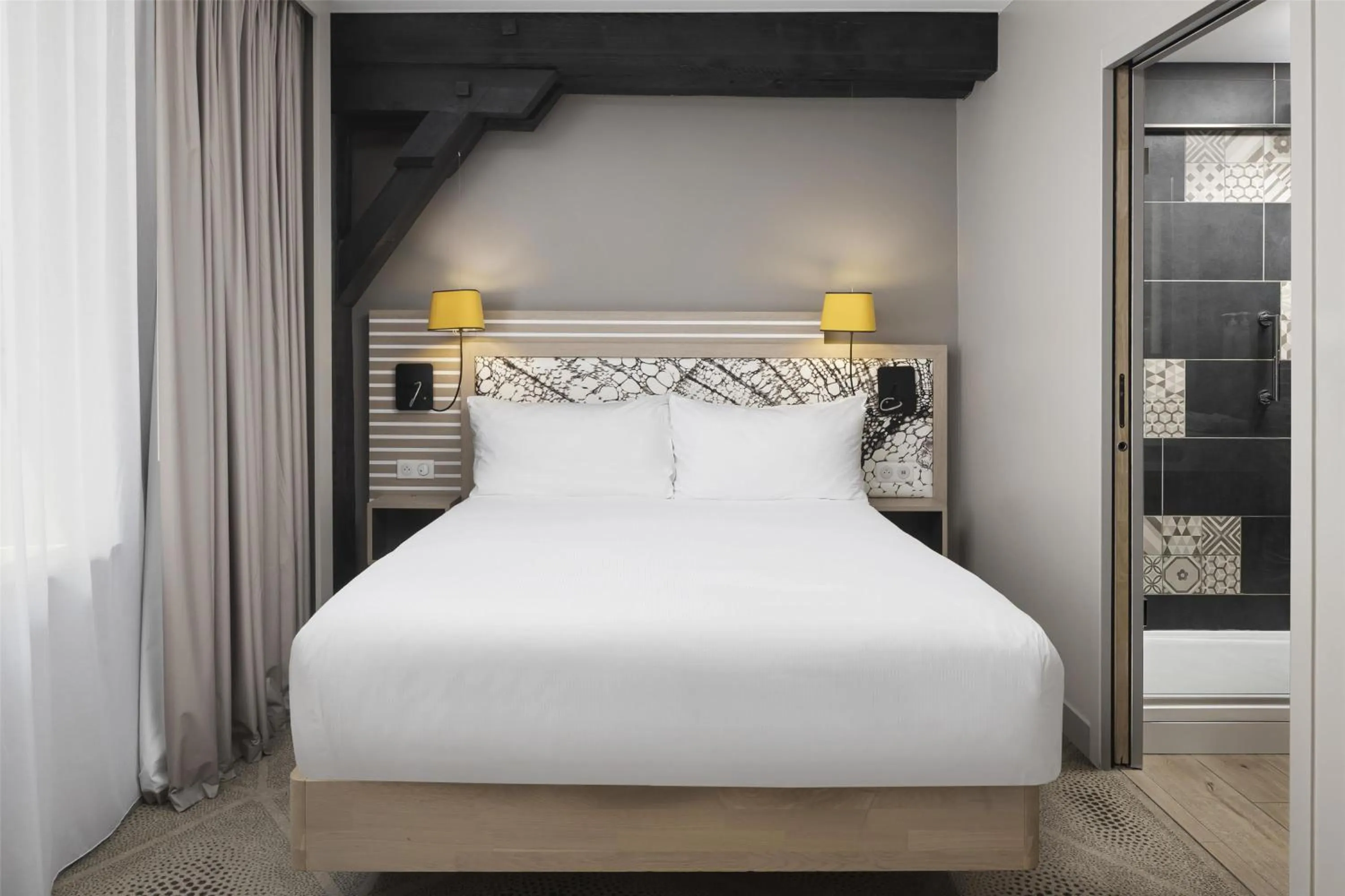 Bed in Hilton Garden Inn Paris La Villette