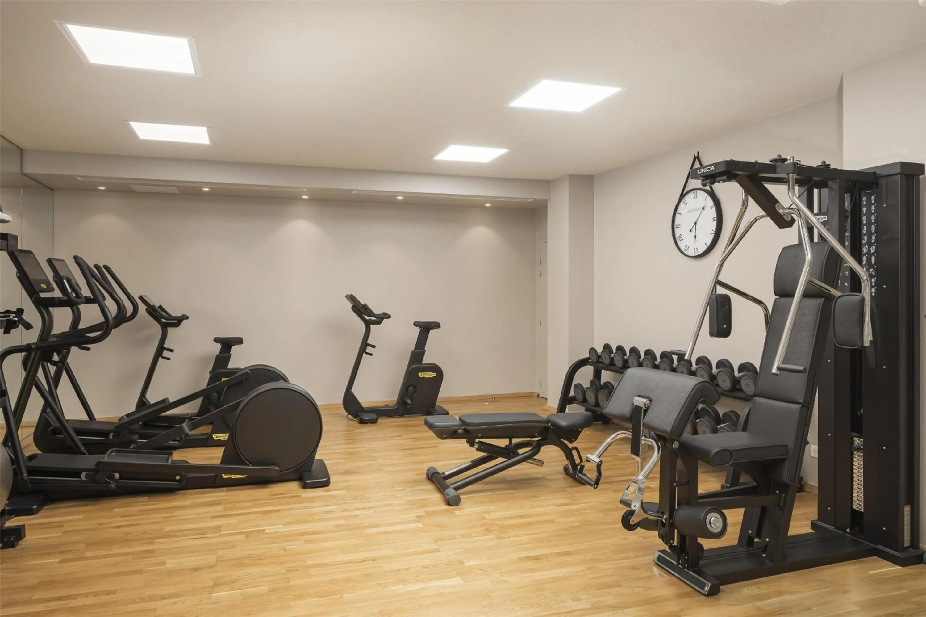 Fitness centre/facilities in Hilton Garden Inn Paris La Villette