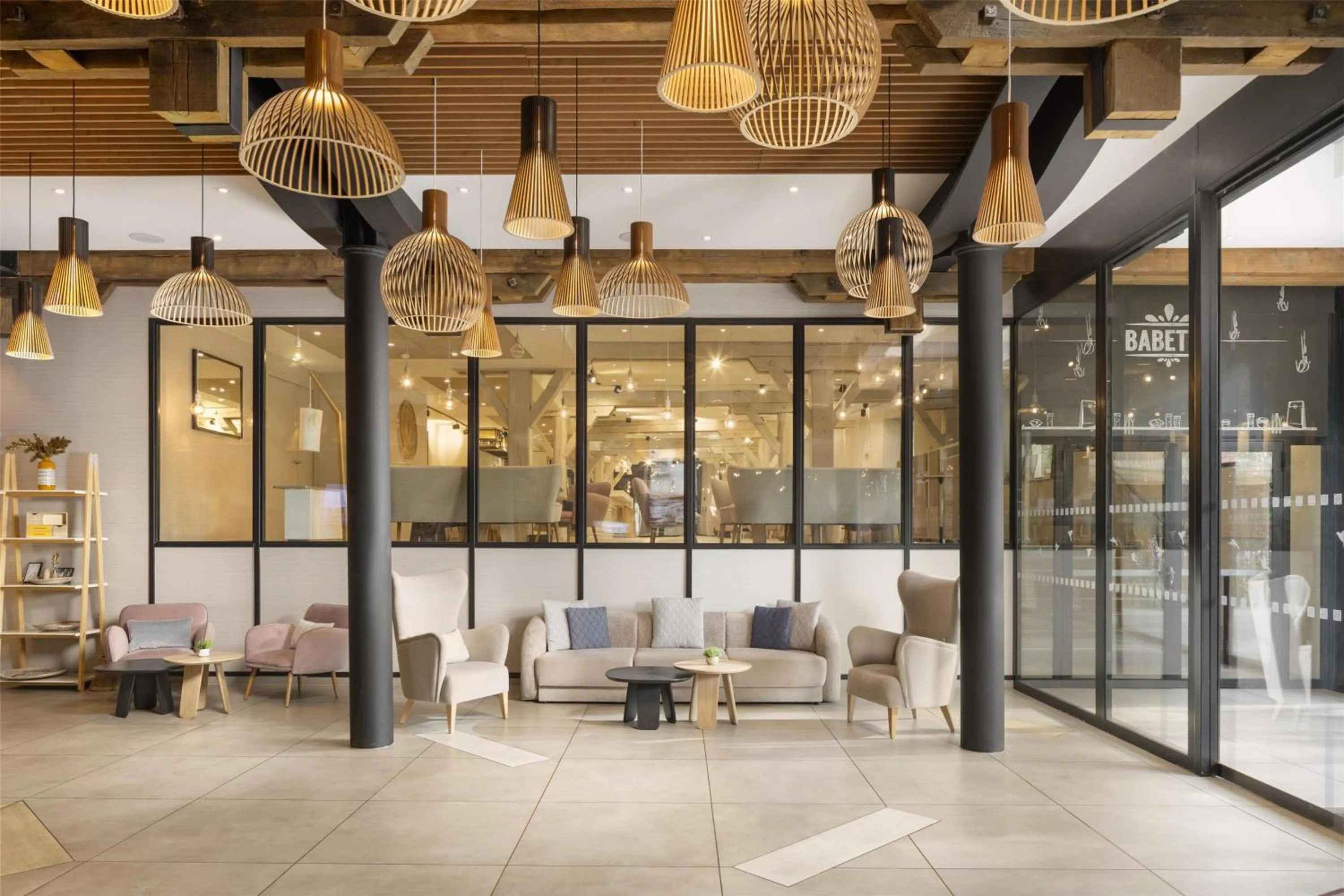 Lobby or reception in Hilton Garden Inn Paris La Villette