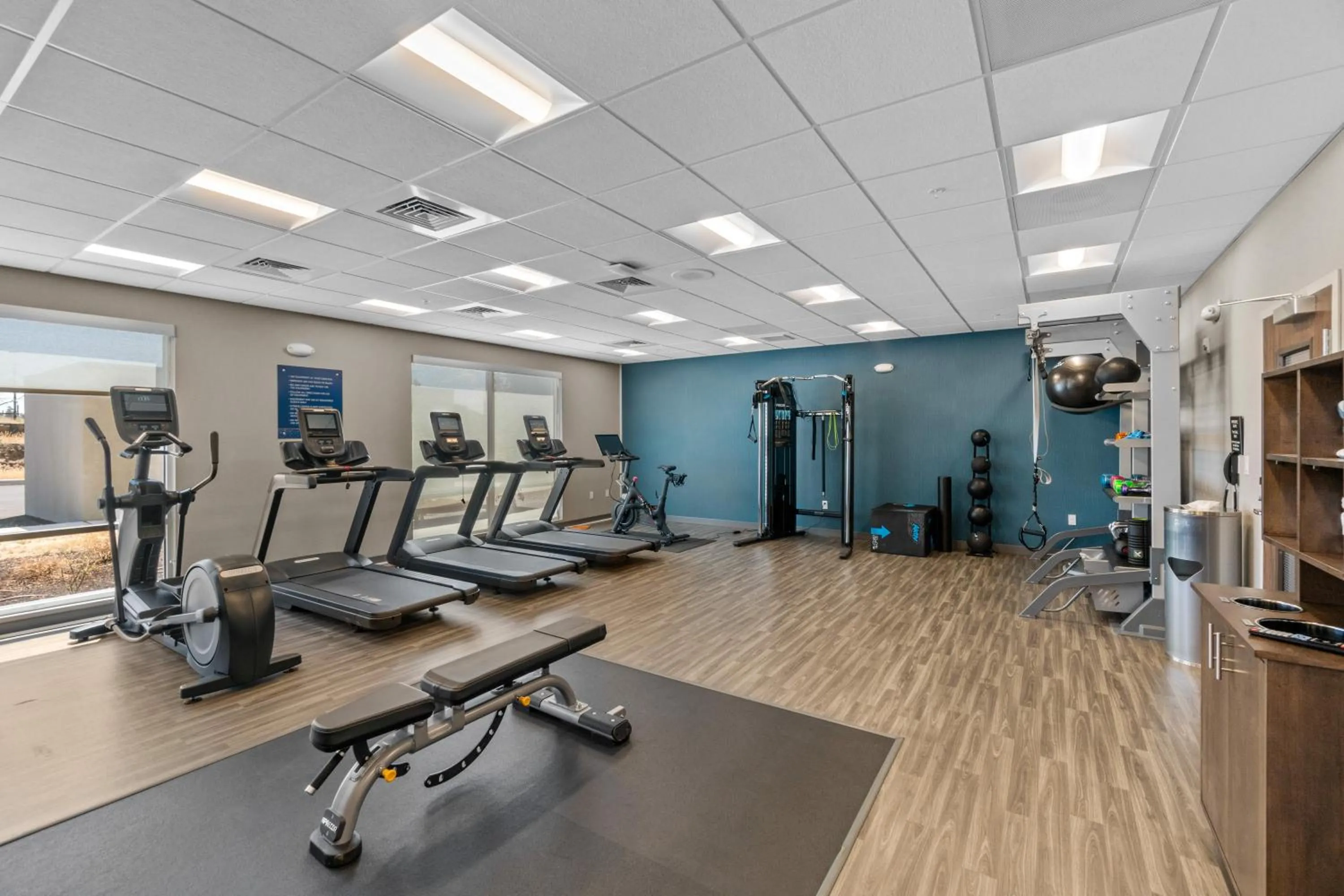 Fitness centre/facilities in Hampton Inn Redmond Bend Airport