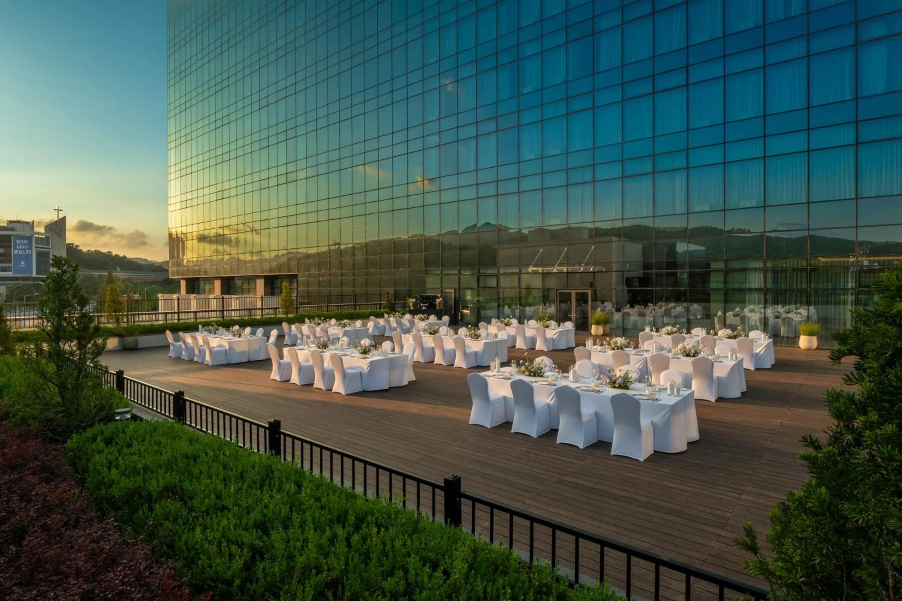 Balcony/Terrace in DoubleTree By Hilton Seoul Pangyo Residences