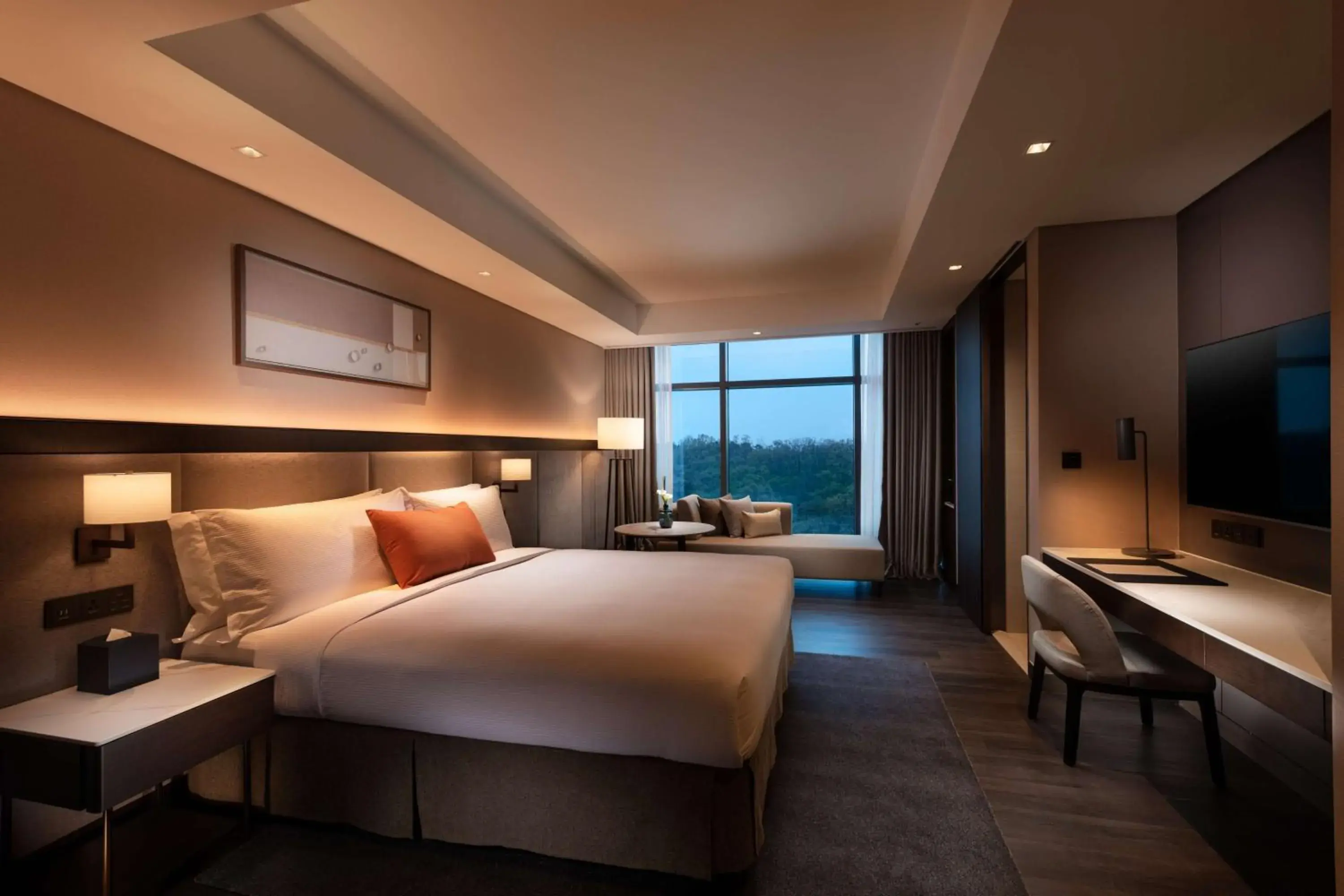 Premium Corner King Room in DoubleTree By Hilton Seoul Pangyo Premium Corner King Room in DoubleTree By Hilton Seoul Pangyo