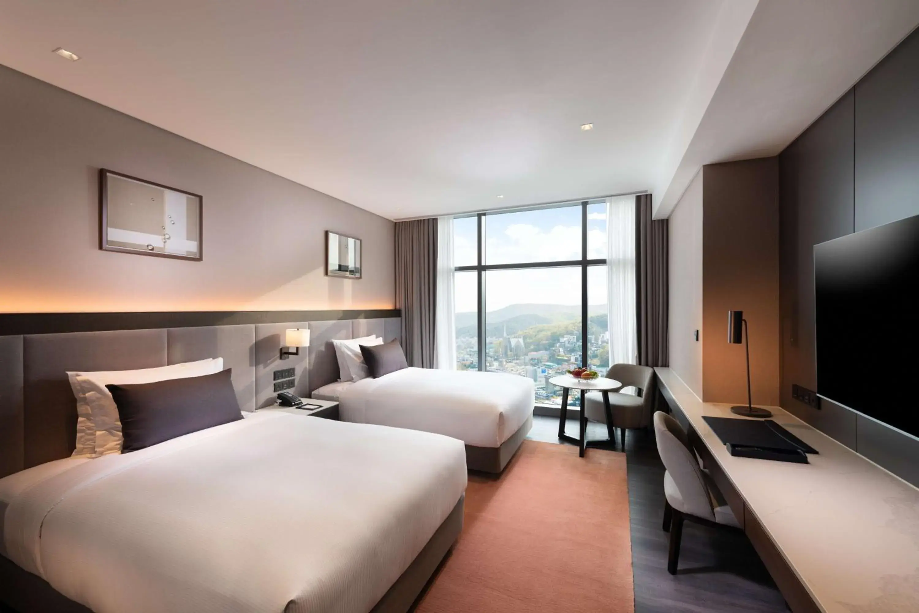 Executive Twin Room in DoubleTree By Hilton Seoul Pangyo Executive Twin Room in DoubleTree By Hilton Seoul Pangyo