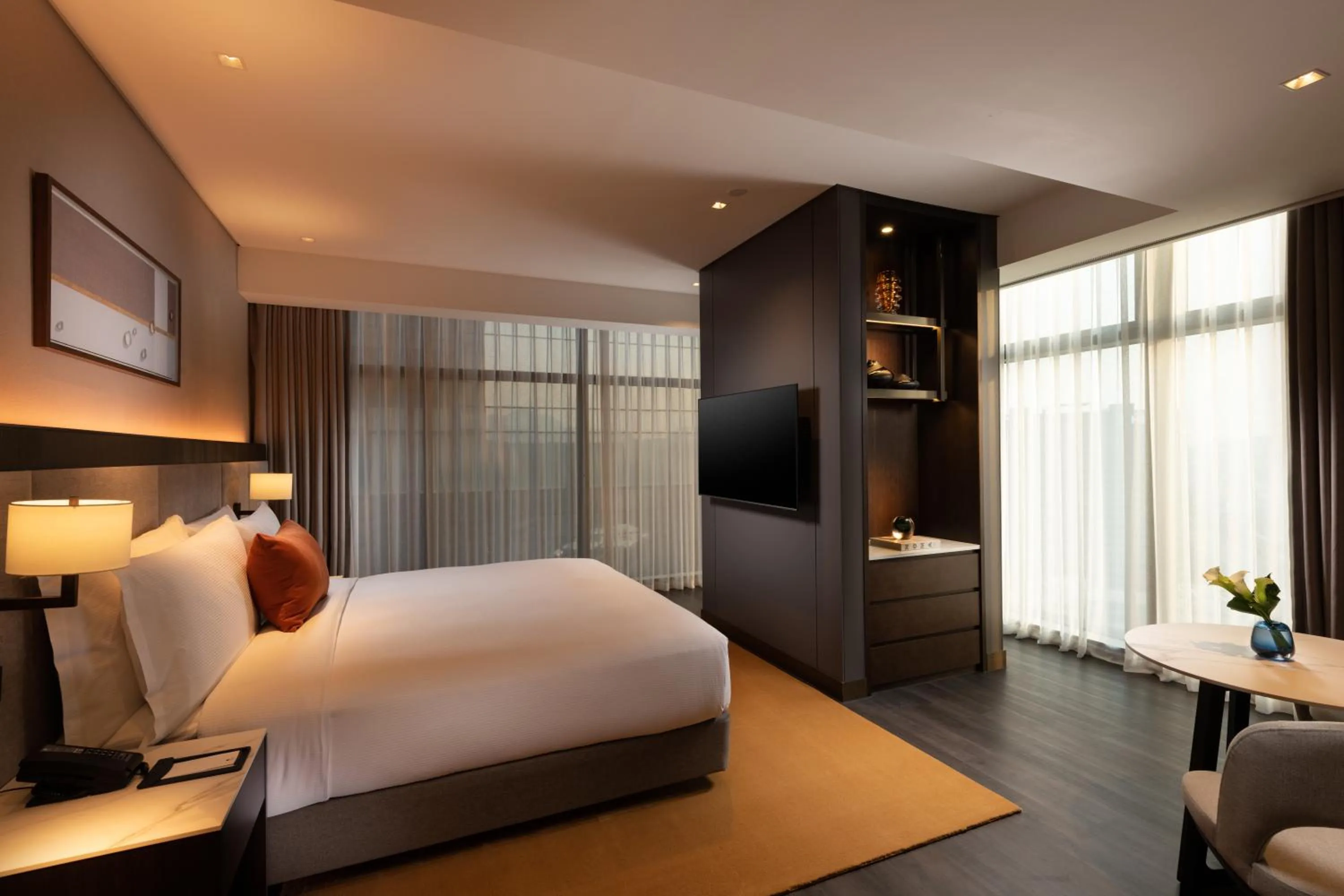 Bedroom, Bed in DoubleTree By Hilton Seoul Pangyo