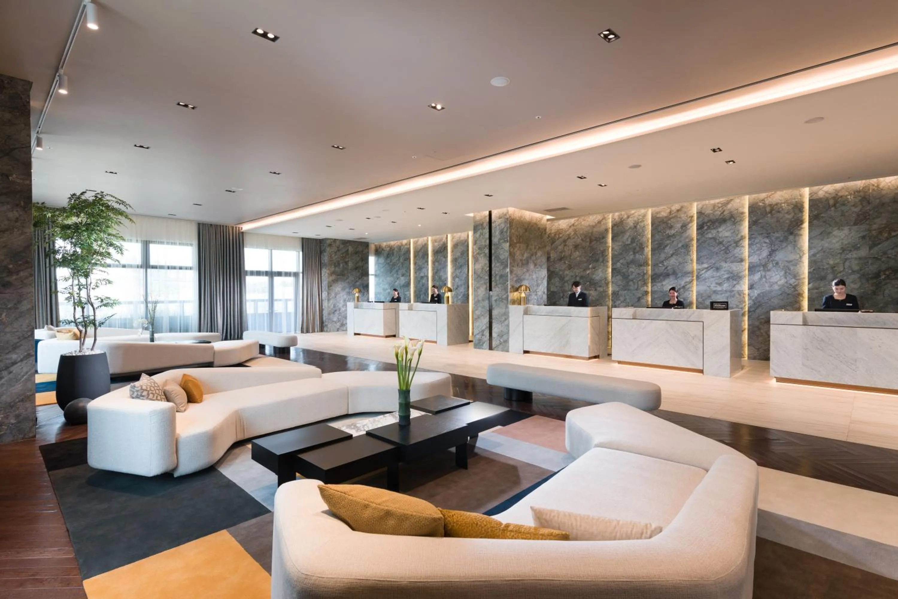Lobby or reception in DoubleTree By Hilton Seoul Pangyo