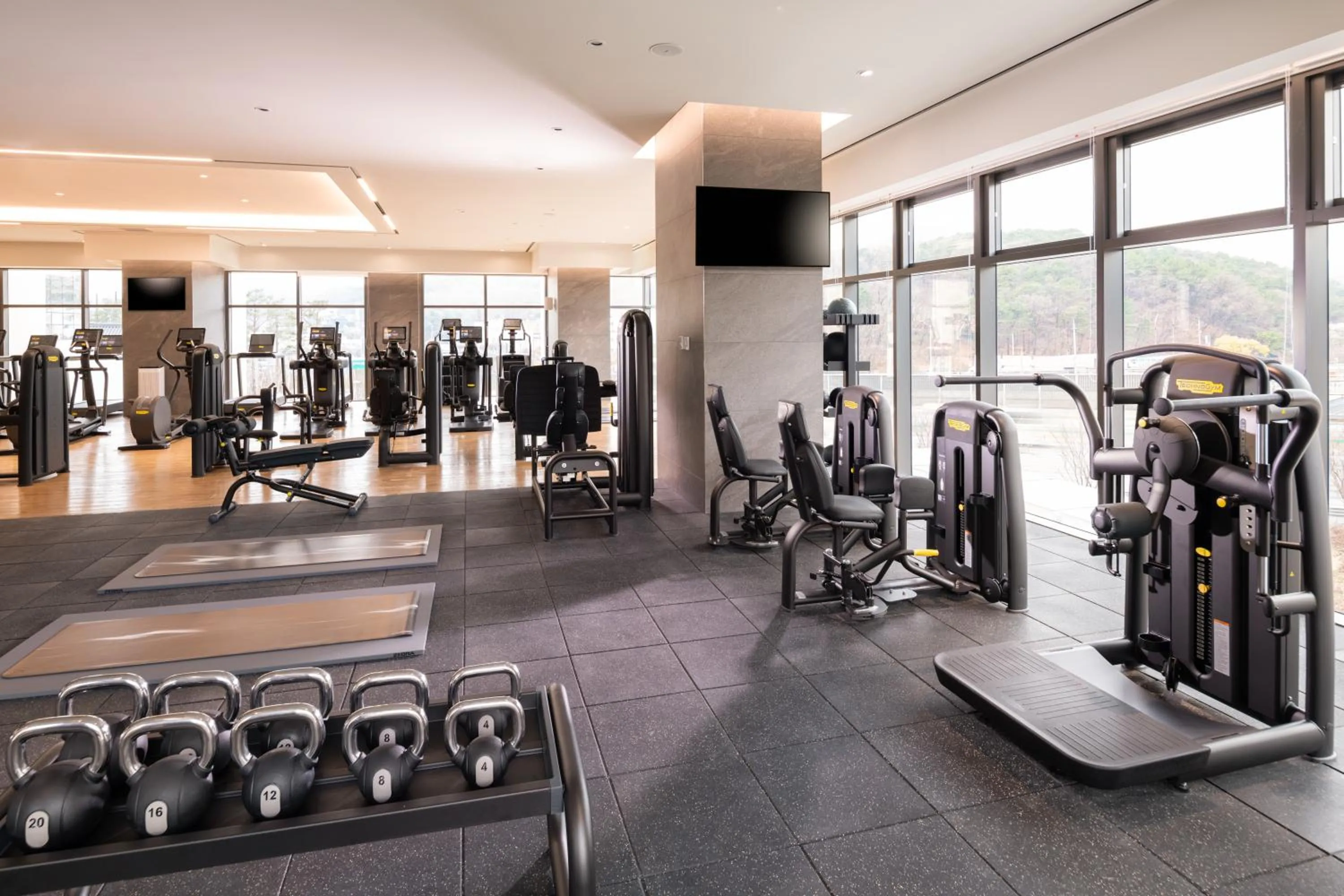 Fitness centre/facilities in DoubleTree By Hilton Seoul Pangyo