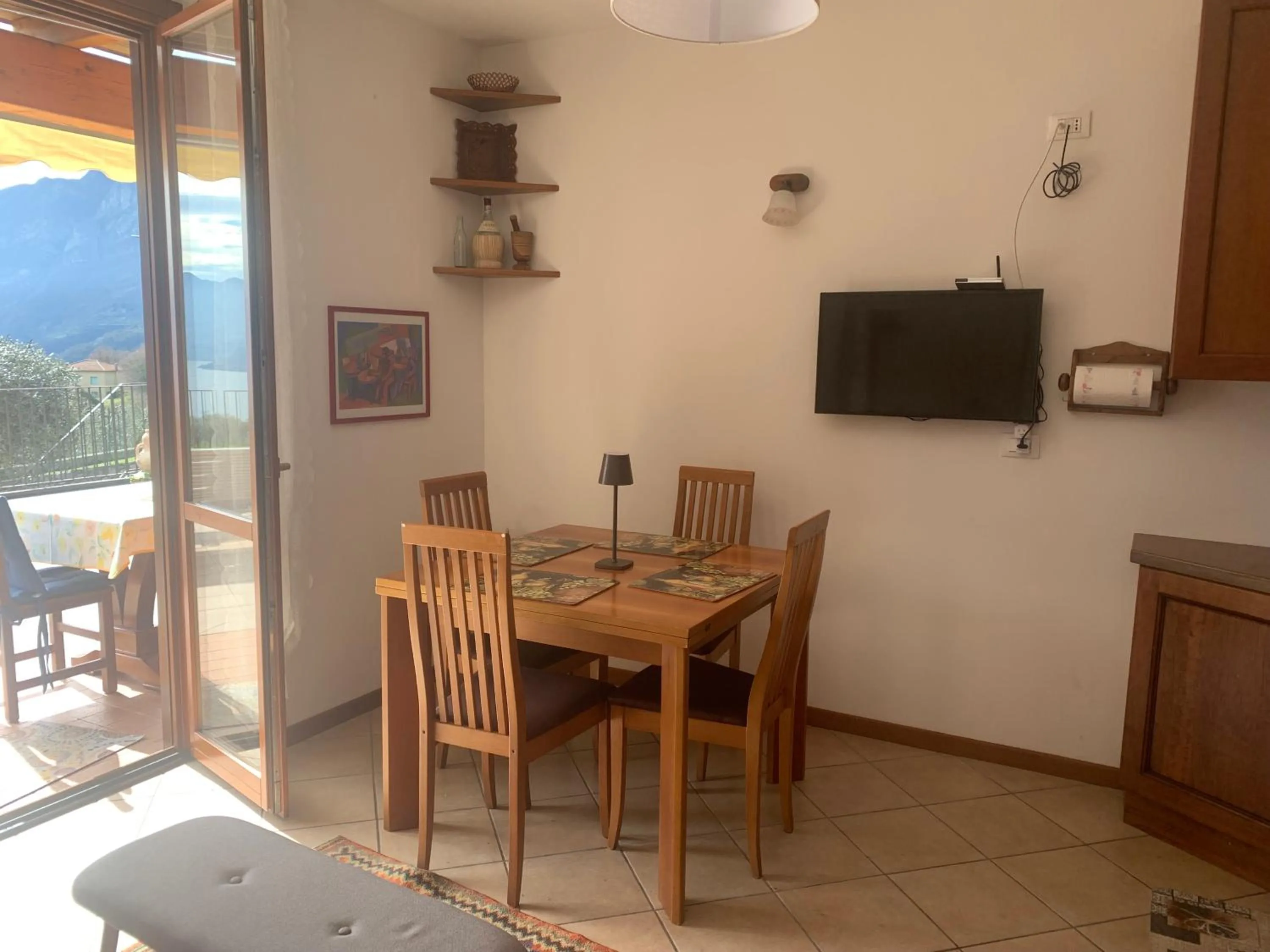 Dining area in La casa di Sarah