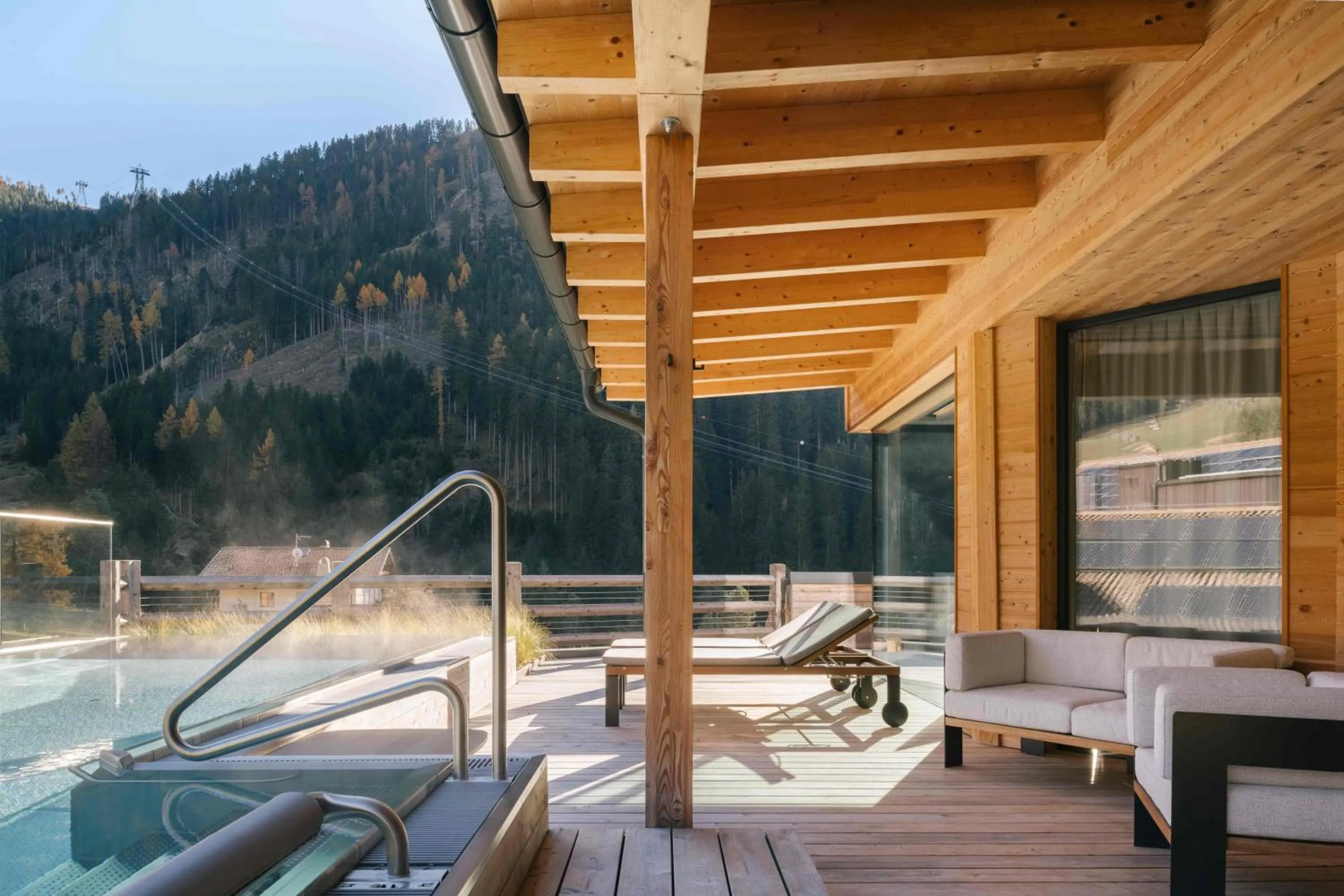 Balcony/Terrace in Cyprianerhof Dolomit Resort