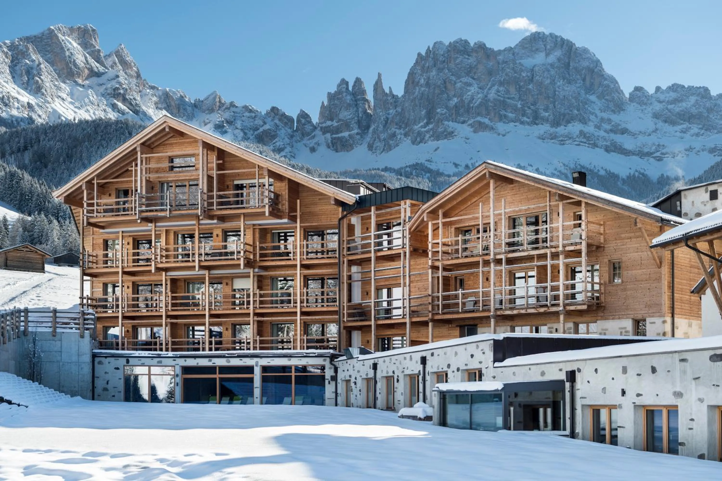 Property building in Cyprianerhof Dolomit Resort