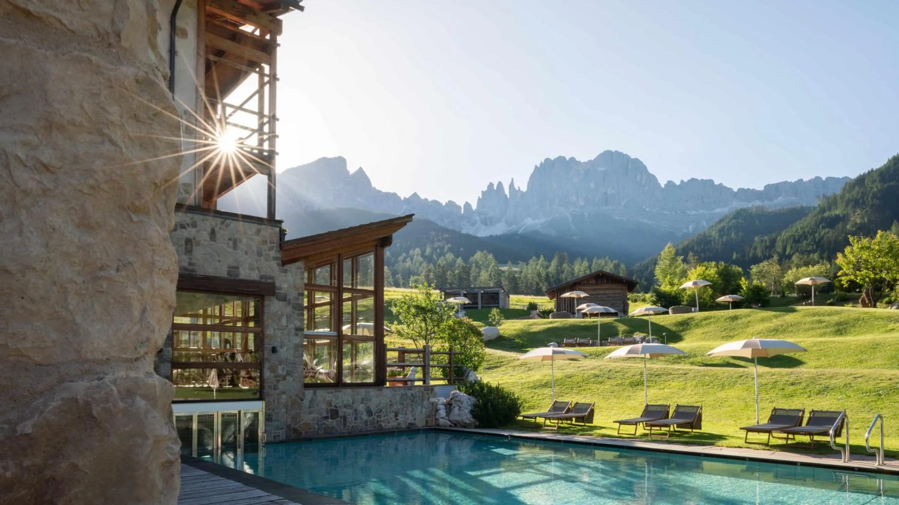 Spa and wellness centre/facilities in Cyprianerhof Dolomit Resort