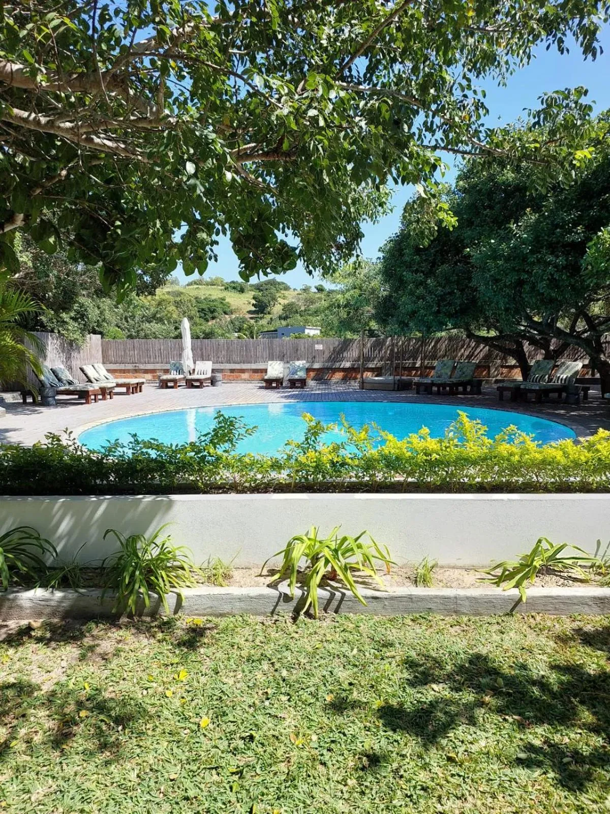 Swimming pool in Mukumbura Lodge Bilene