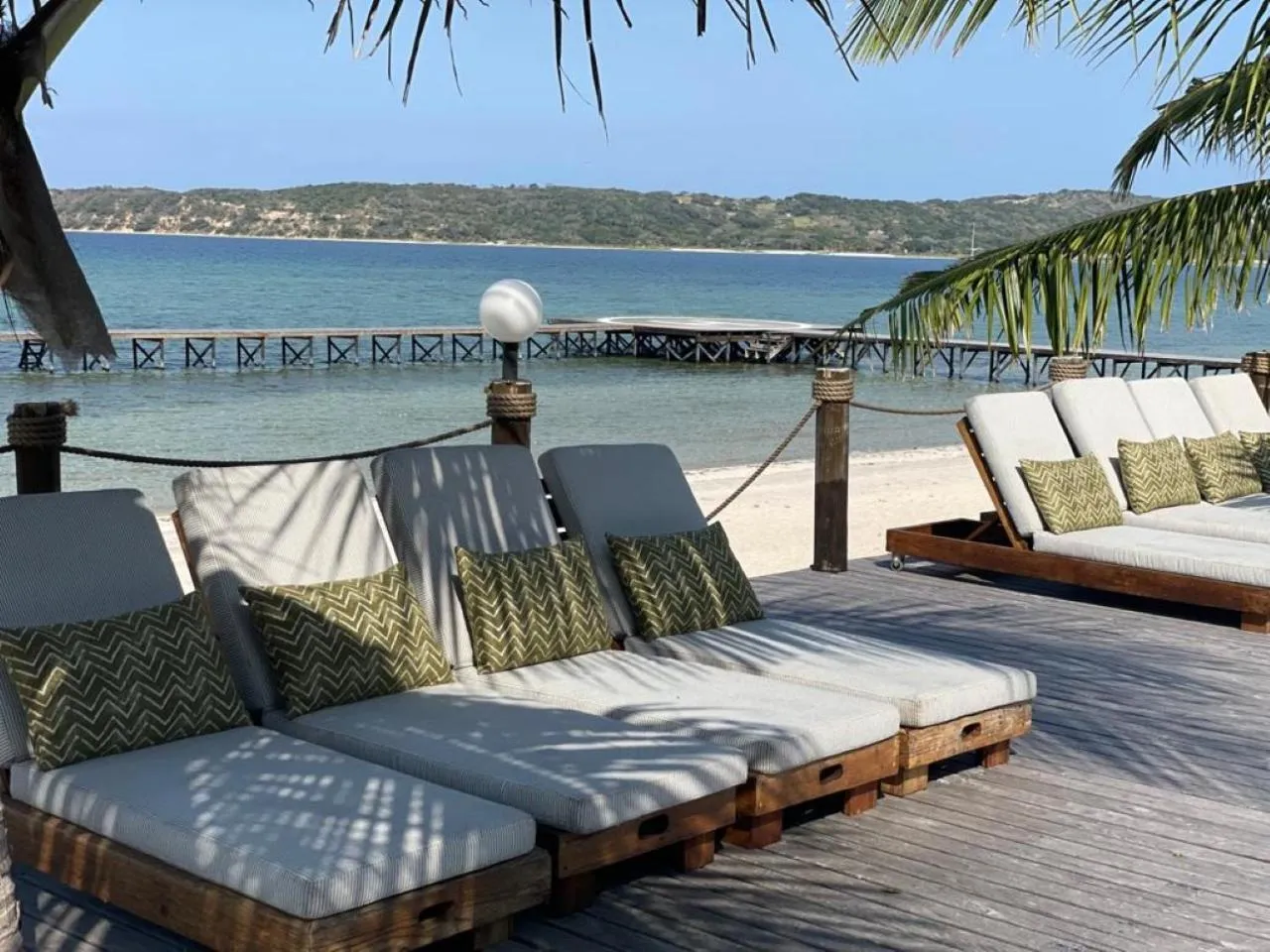 Beach in Mukumbura Lodge Bilene