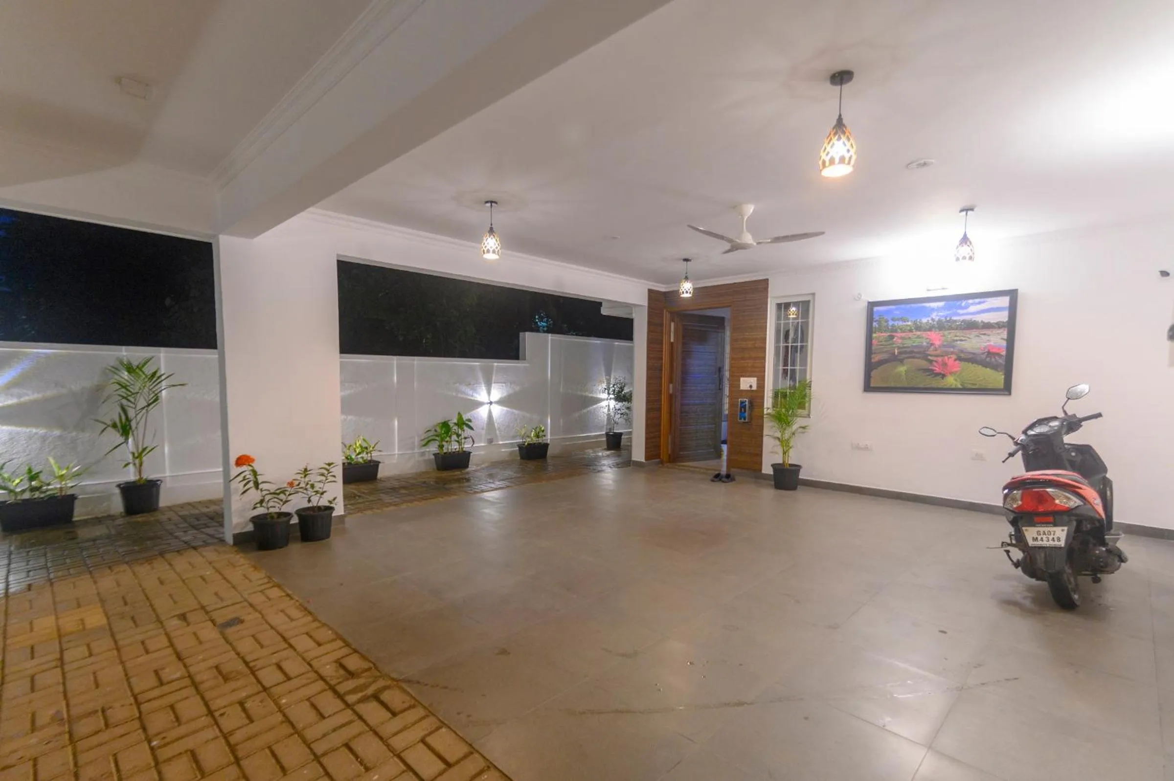 Parking in Lotus & Orchid Villas by Ramnath Homes