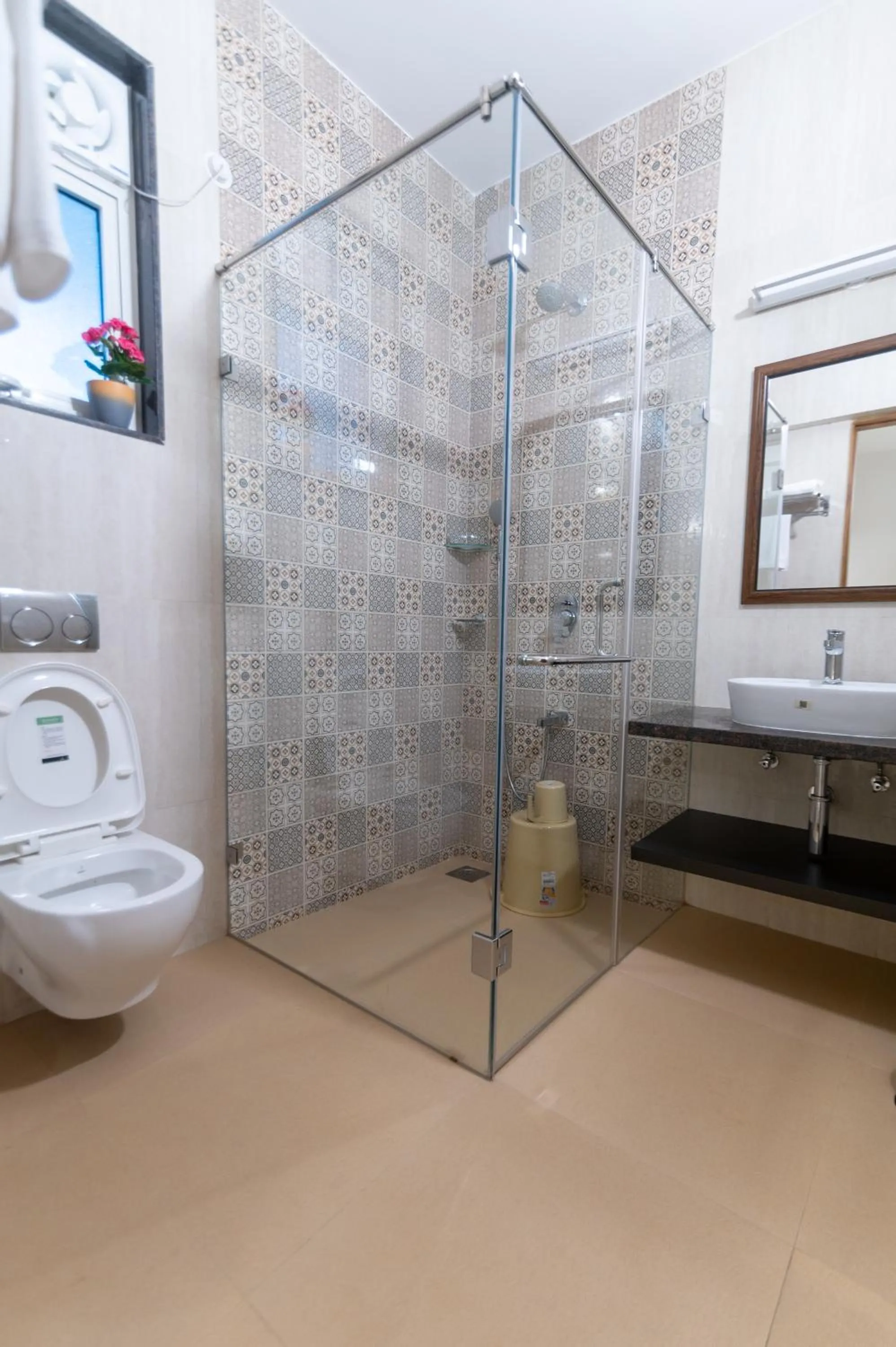 Shower in Lotus & Orchid Villas by Ramnath Homes