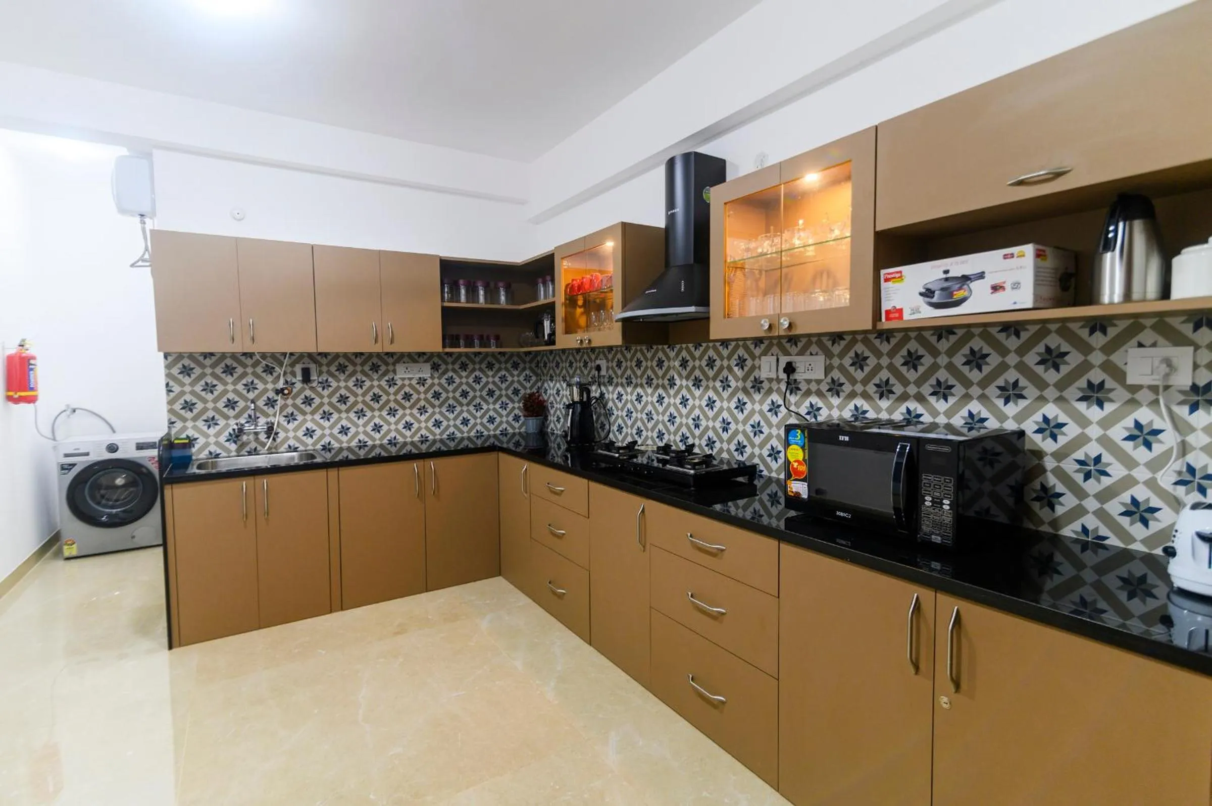 Kitchen or kitchenette in Lotus & Orchid Villas by Ramnath Homes