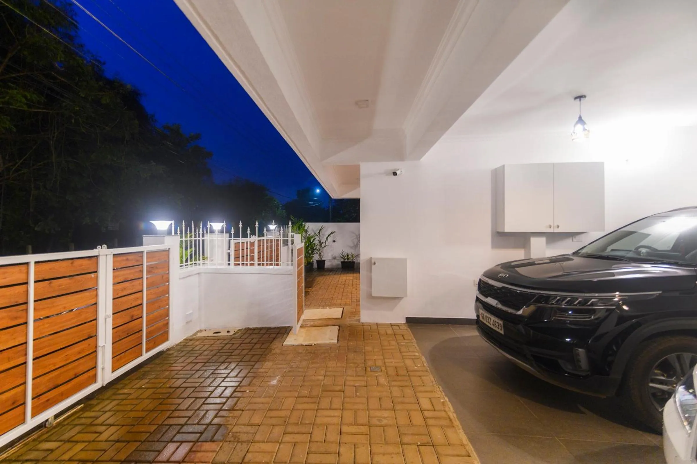 Parking in Lotus & Orchid Villas by Ramnath Homes