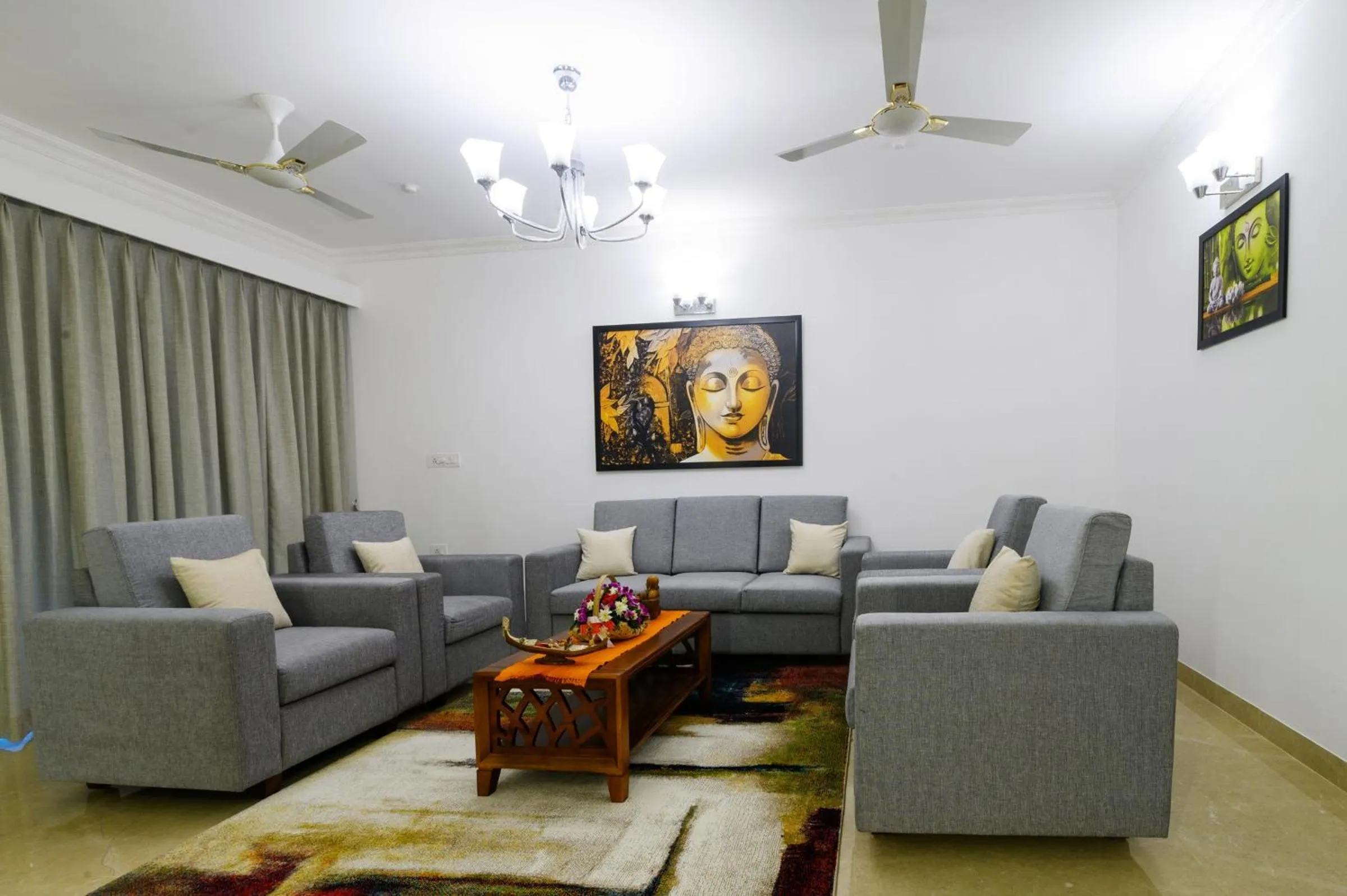 Living room in Lotus & Orchid Villas by Ramnath Homes