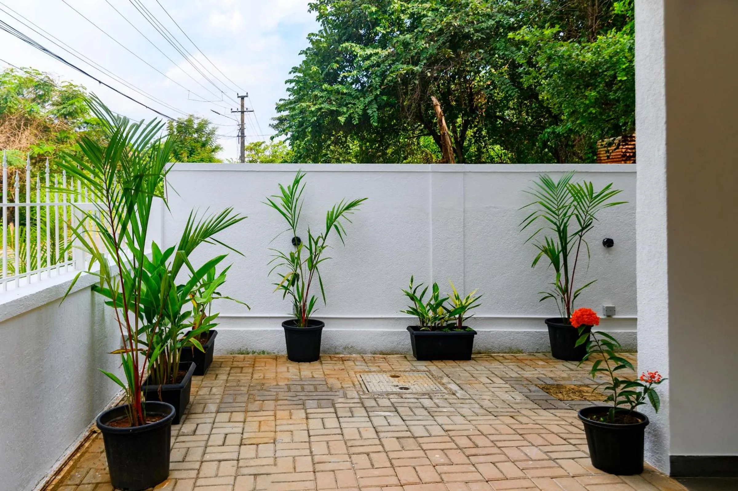 Garden view in Lotus & Orchid Villas by Ramnath Homes