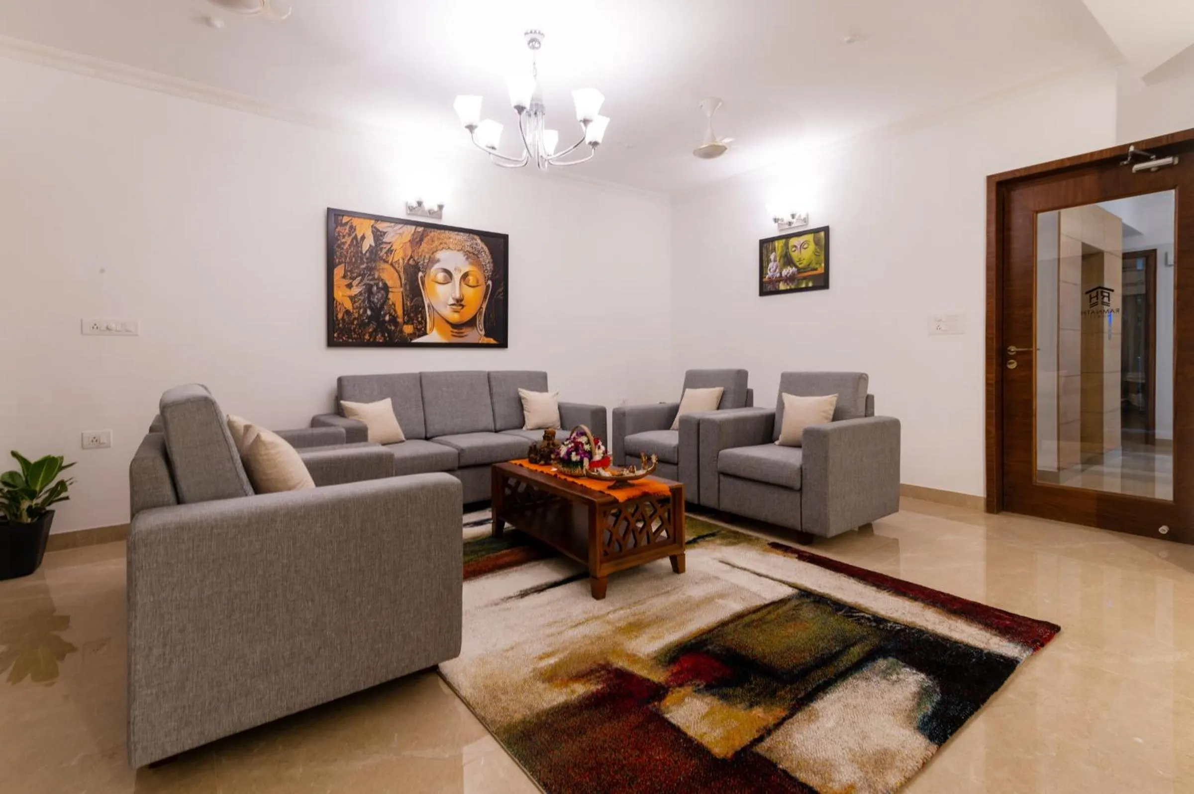 Living room in Lotus & Orchid Villas by Ramnath Homes