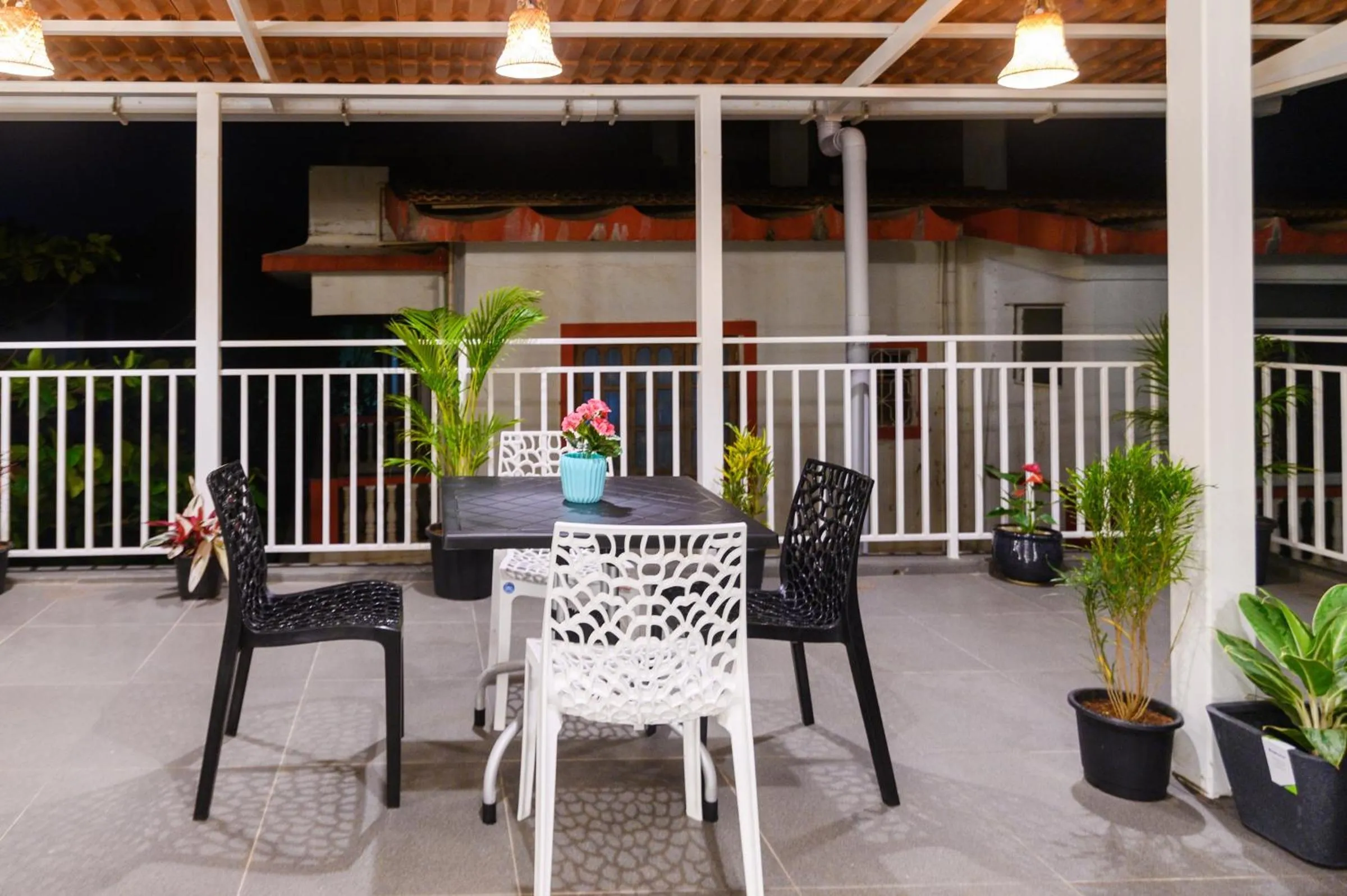 Balcony/Terrace in Lotus & Orchid Villas by Ramnath Homes