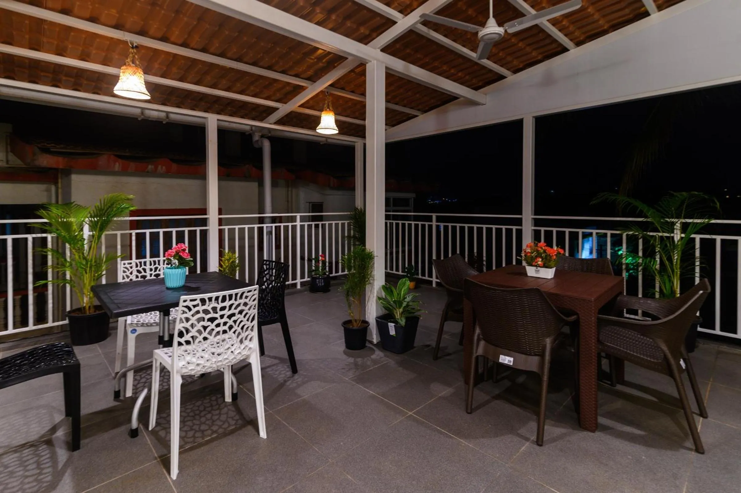 Balcony/Terrace in Lotus & Orchid Villas by Ramnath Homes