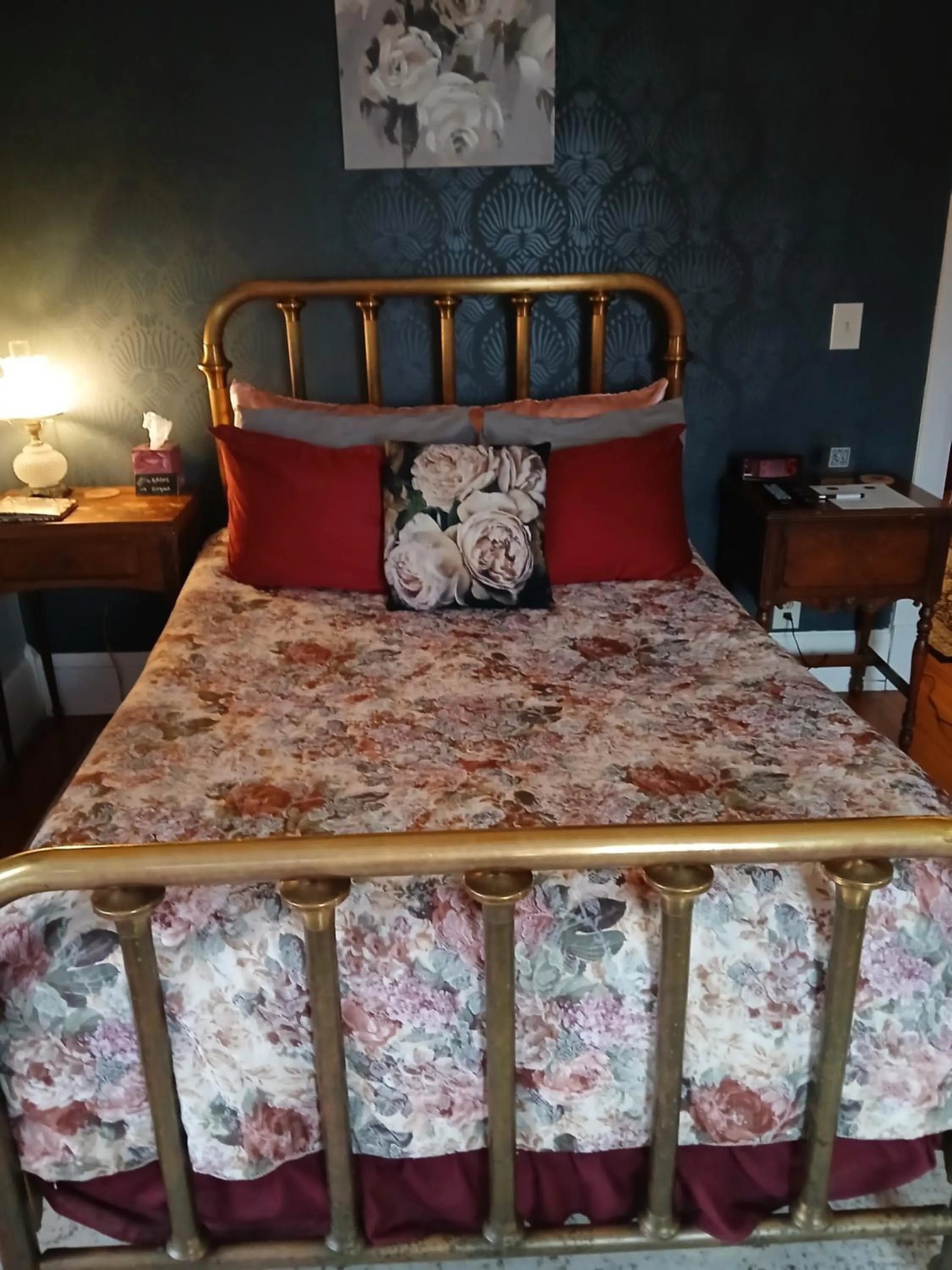 Bed in The Bissing House